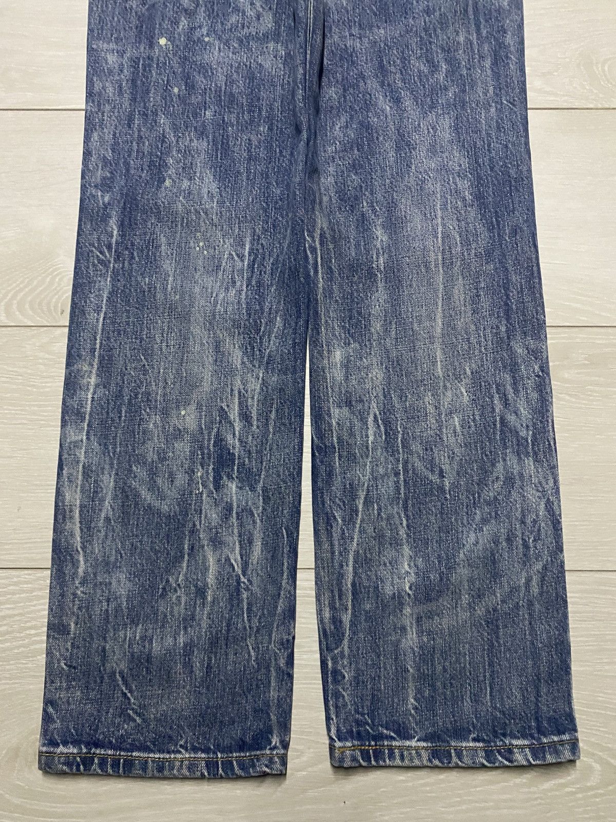 Levi's Vintage Levis 501 Bleached Distressed Jeans Size US 30 / EU 46 - 6 Thumbnail