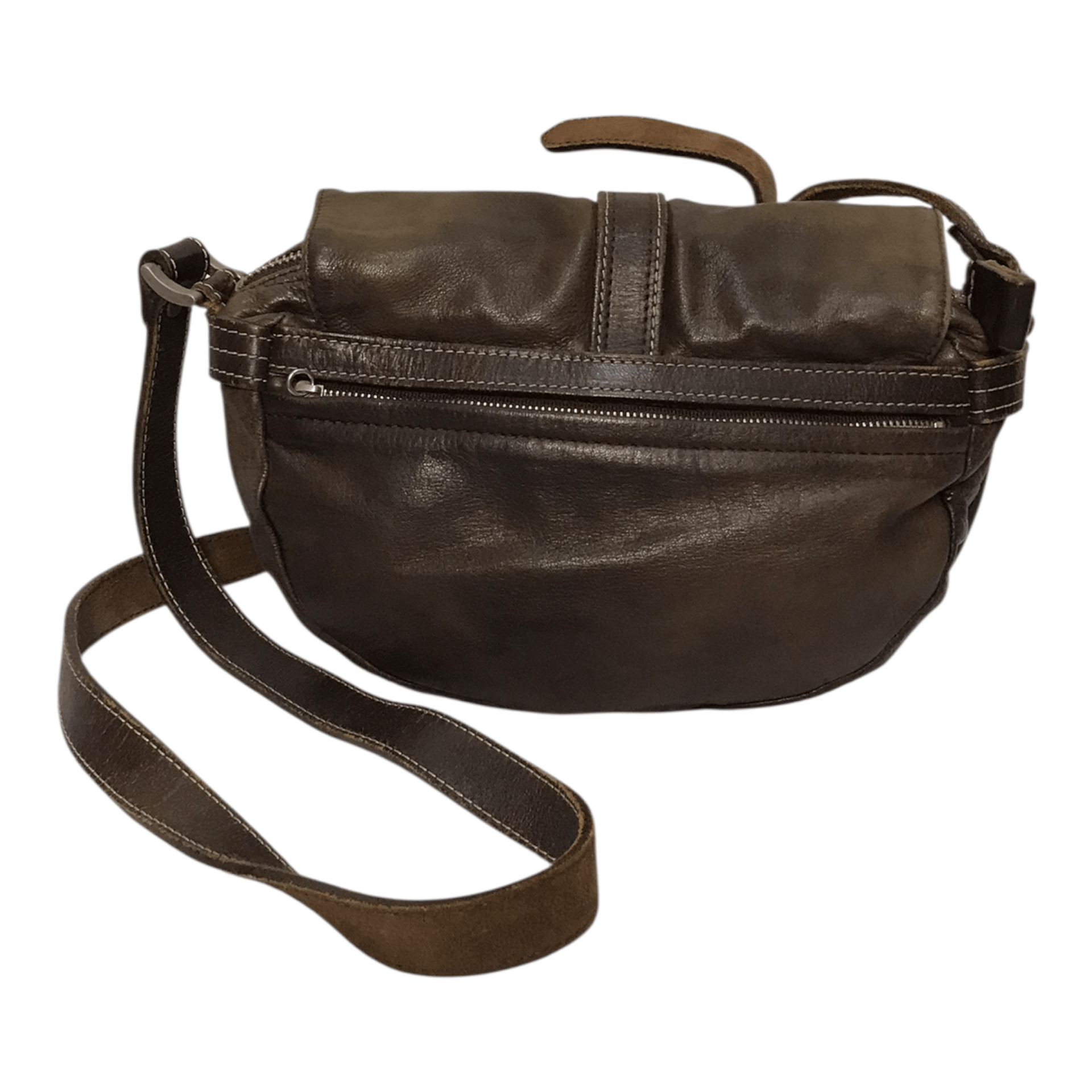 Leather Sazaby’S Studded Leather Snake Skin Sling Bag Size ONE SIZE - 9 Thumbnail