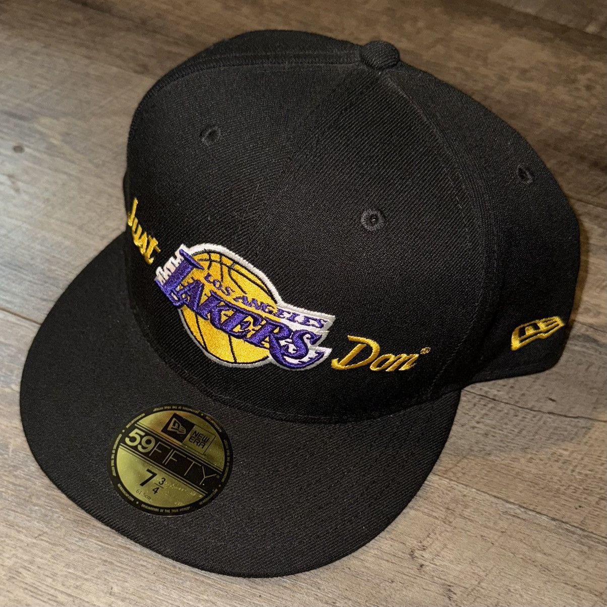 Just Don × New Era Just Don Los Angeles Lakers New Era 59Fifty Fitted Hat Size ONE SIZE - 5 Thumbnail