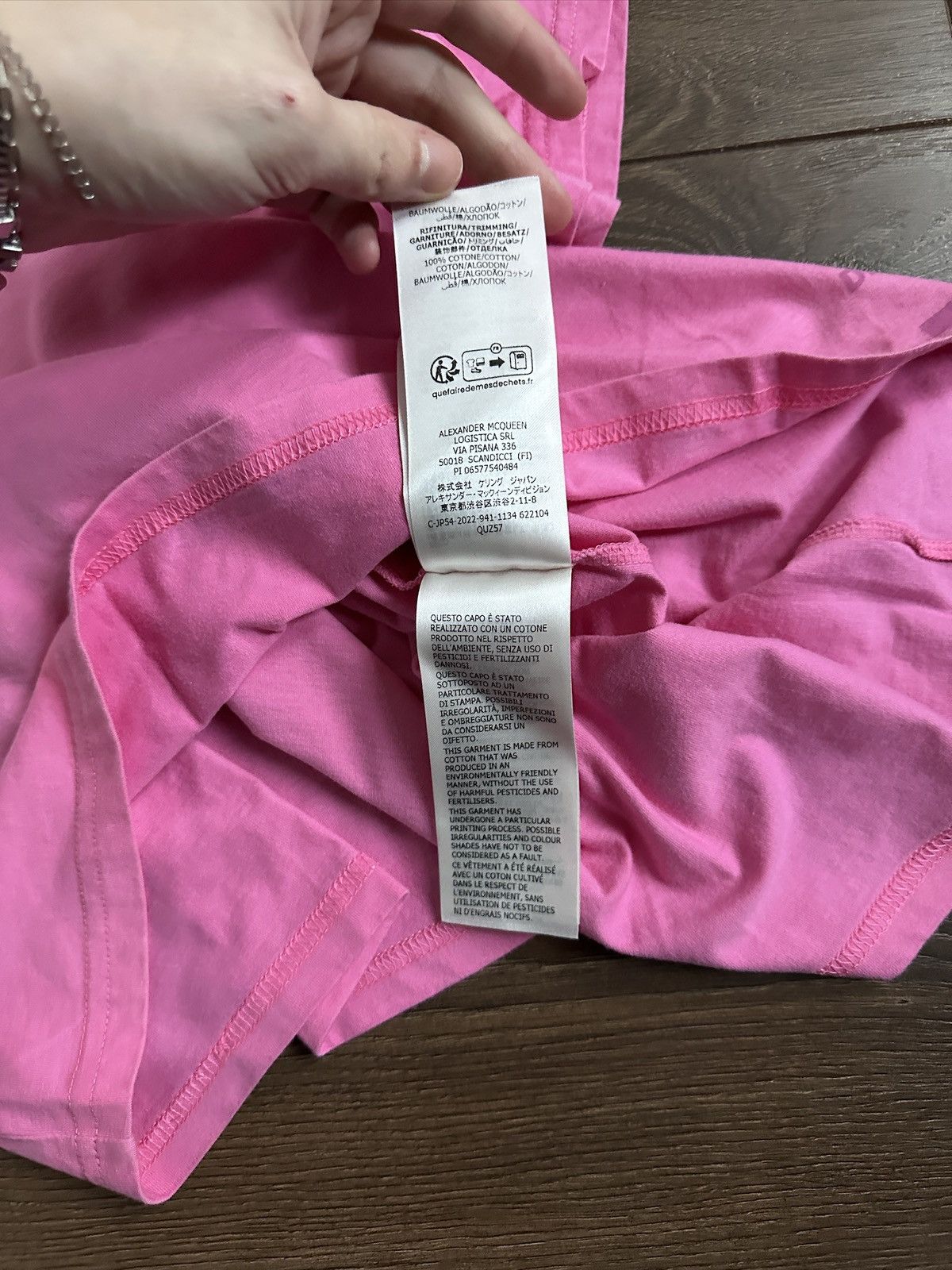 Alexander McQueen Alexander McQueen Pink Shirt Size US S / EU 44-46 / 1 - 7 Thumbnail