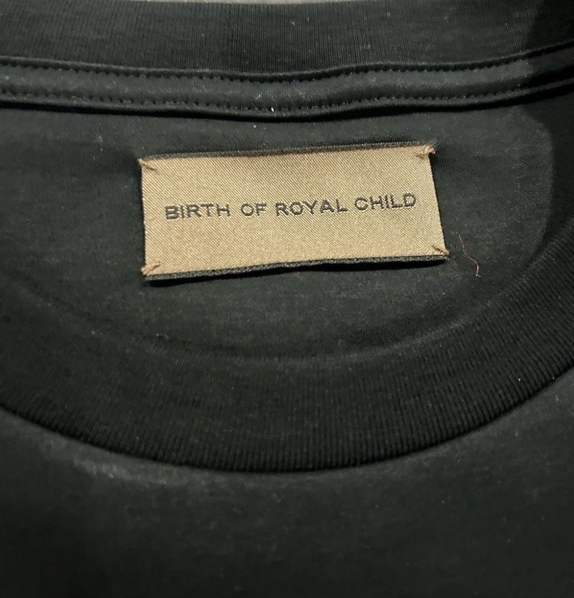 Birth of Royal Child Birth of Royal Child - Zodiac Series “Aquarius” Black Tee M Size US M / EU 48-50 / 2 - 5 Thumbnail
