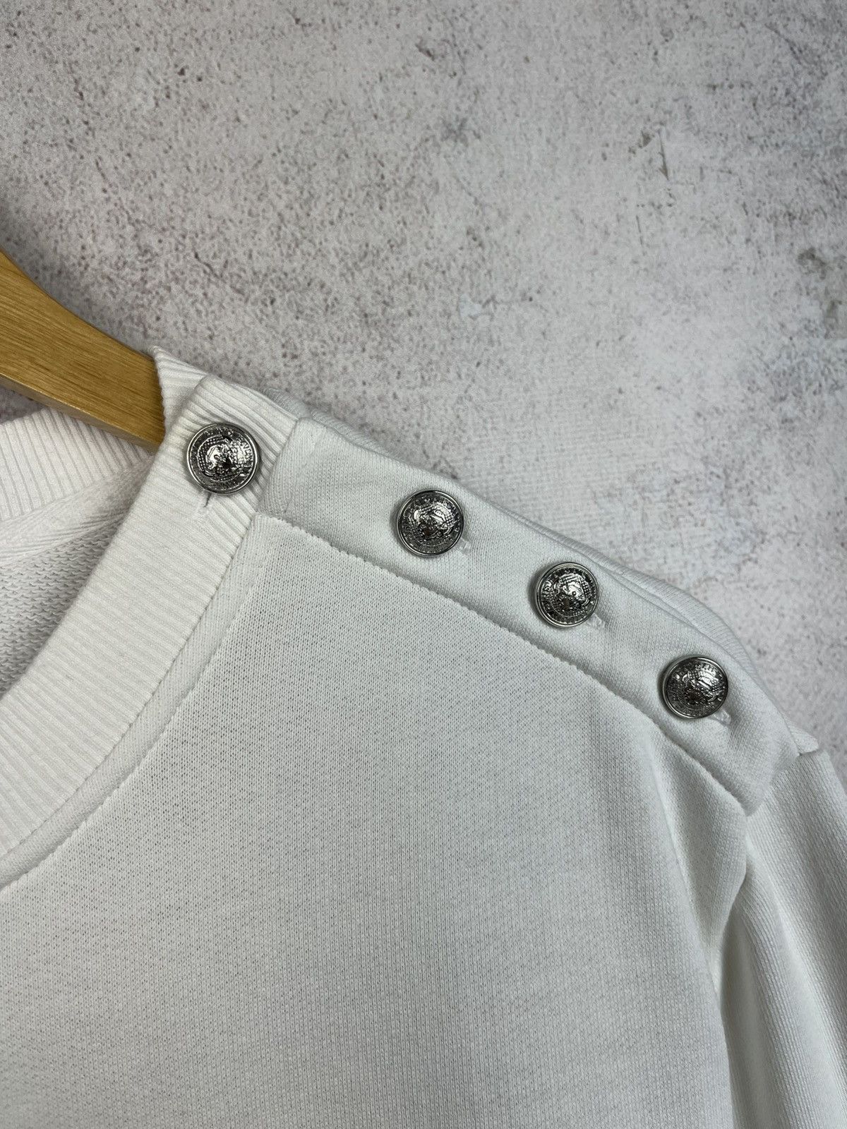 Balmain Luxury Balmain Paris Monogram Rare Sweatshirt Size US M / EU 48-50 / 2 - 6 Thumbnail
