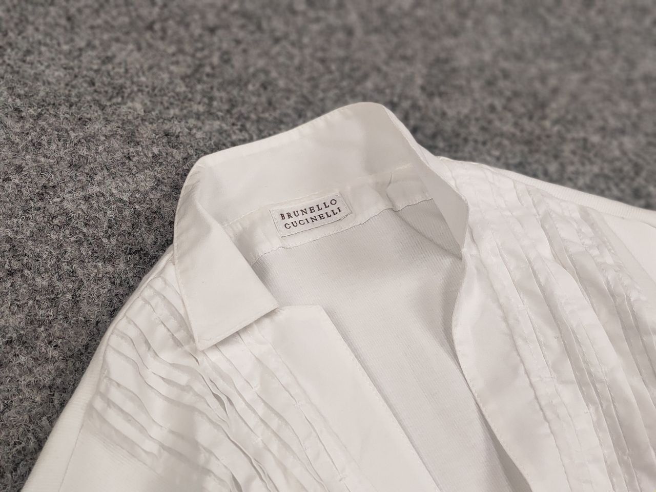 Brunello Cucinelli Brunello Cucinelli Design Cotton Light Tunika V Check belt Size M / US 6-8 / IT 42-44 - 6 Thumbnail