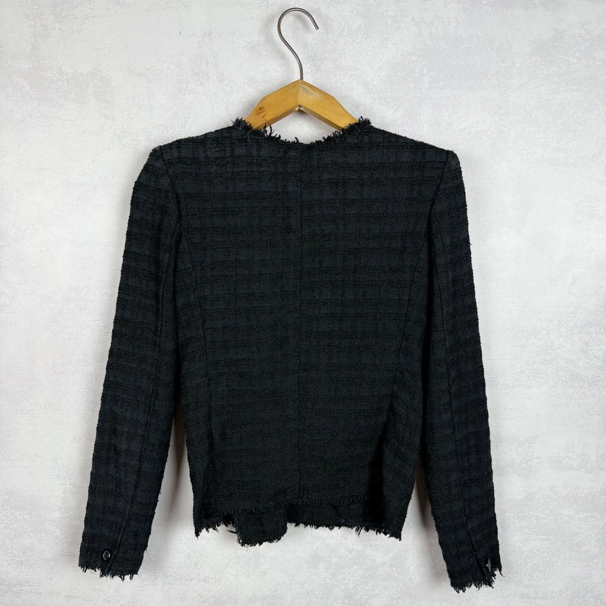 Isabel Marant Isabel Marant Etoile Cotton Acryl Tweed Flenn Blazer Jacket Size XS / US 0-2 / IT 36-38 - 7 Thumbnail