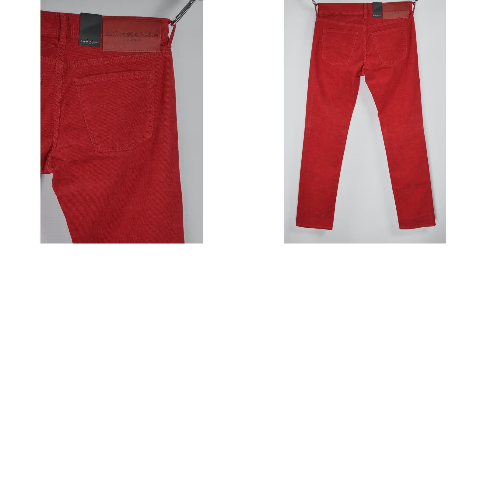 Vintage BALDESSARINI Jack Corduroy Red Pants W30/L34 Mens Classic Size US 30 / EU 46 - 8 Thumbnail