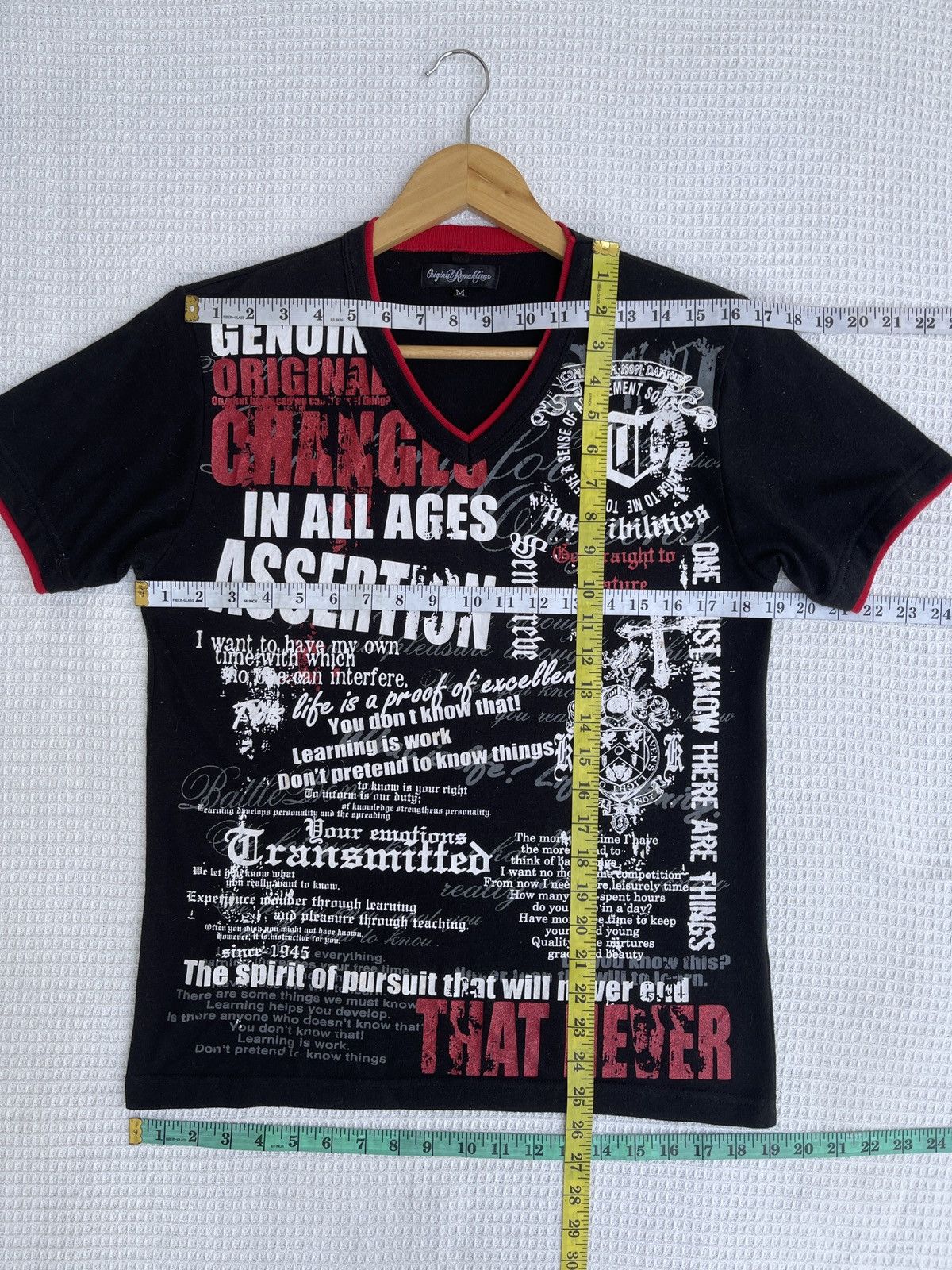 If Six Was Nine Rare🔥Vtg Japanese Original Remak Gear Punk T-Shirt Size US M / EU 48-50 / 2 - 8 Thumbnail