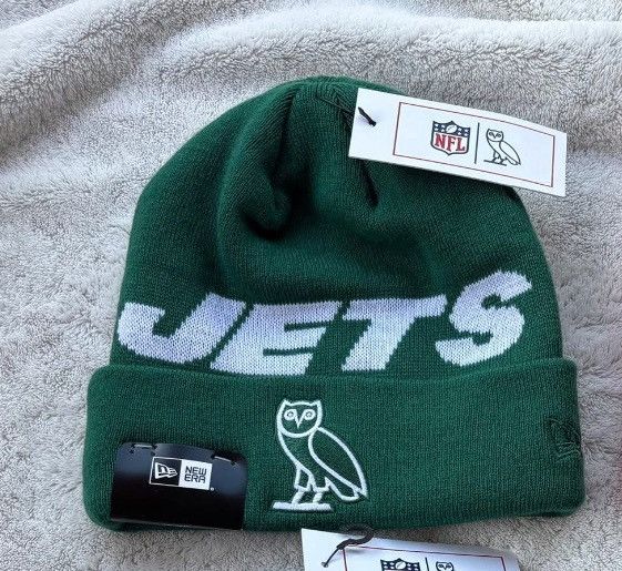 October's Very Own OVO x NFL New York Jets x New Era Beanie Size ONE SIZE - 2 Thumbnail