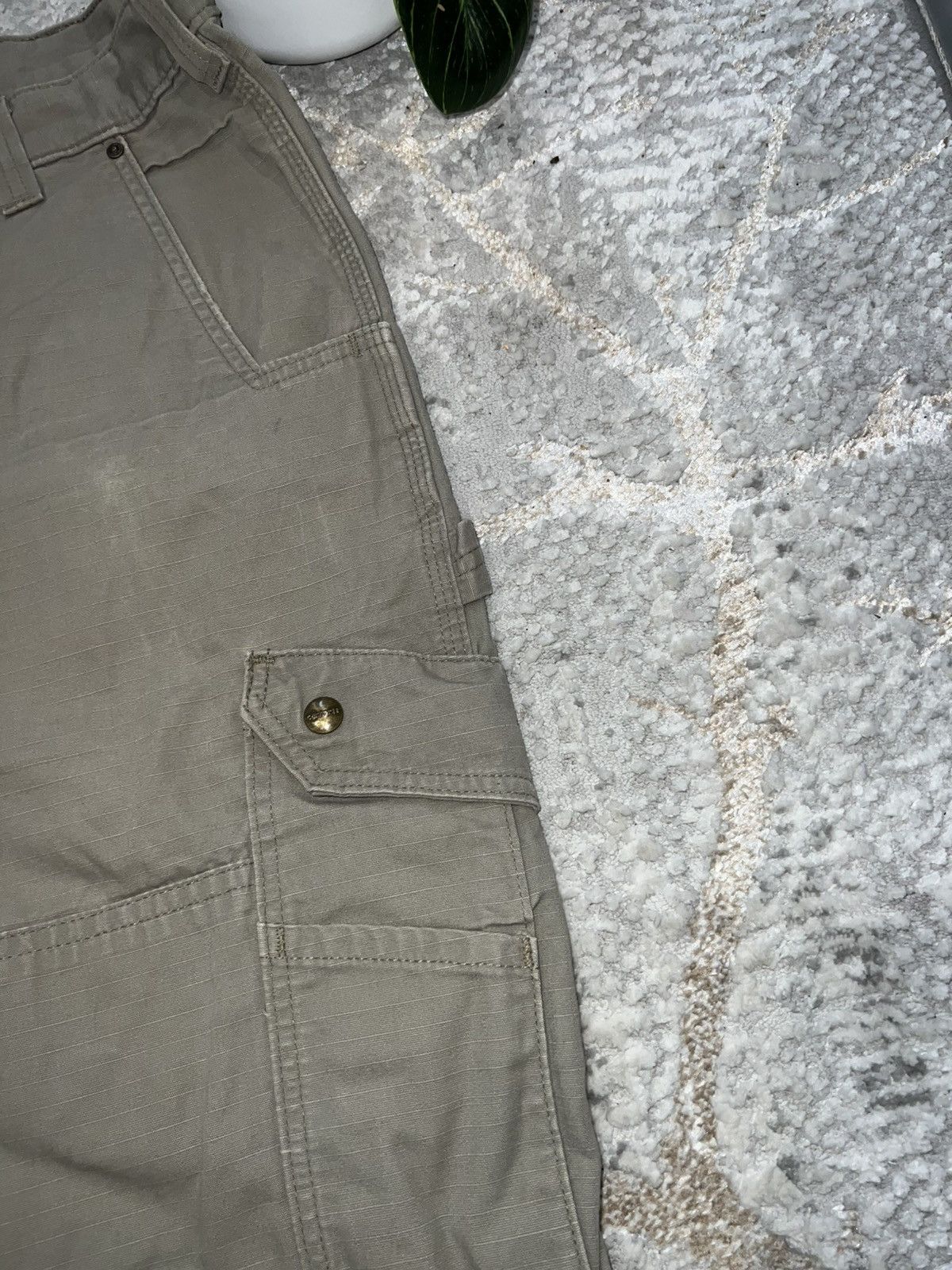 Carhartt × Vintage CARHARTT VINTAGE DISSERTED VINTAGE REGULAR CARGO PANTS KHAKI Size US 38 / EU 54 - 5 Thumbnail