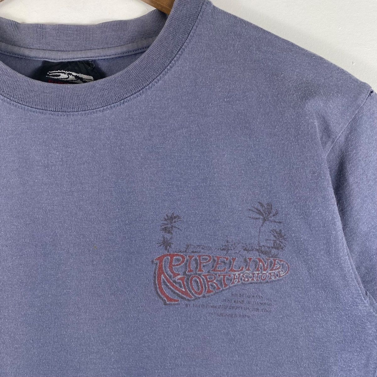 Other Vintage 90's PIPELINE USA Surfing Apparel Sunfaded Tee Shirt Size US M / EU 48-50 / 2 - 5 Thumbnail