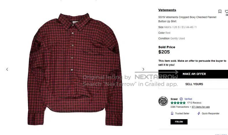 Vetements Vetements shirt Size US M / EU 48-50 / 2 - 2 Thumbnail