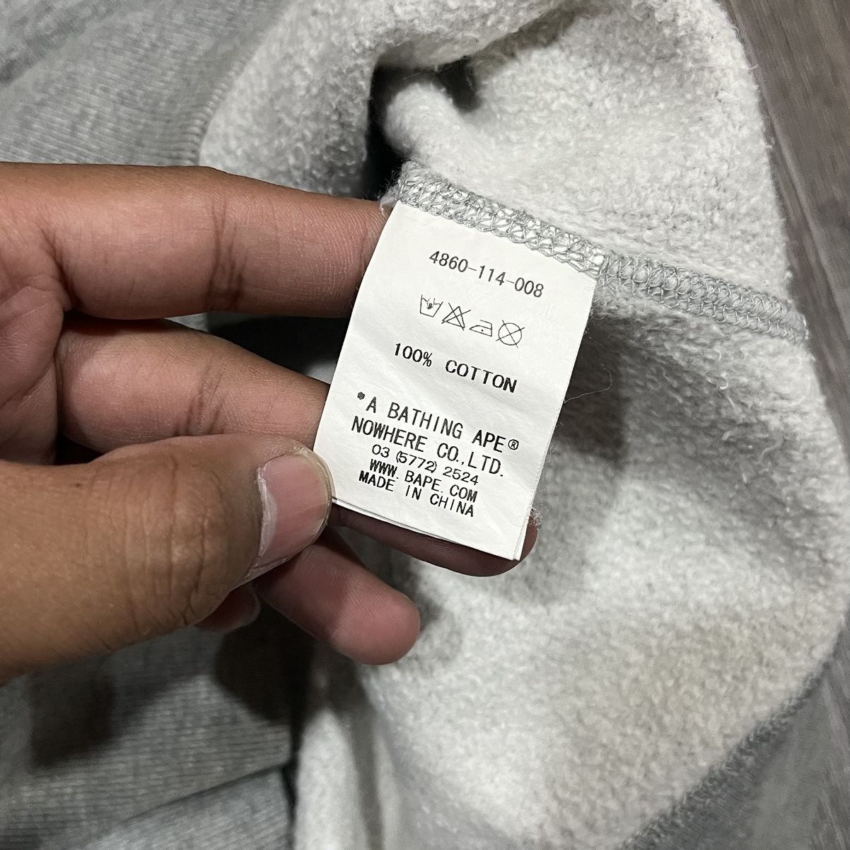 Bape A Bating Ape Pirates Store NOWHERE All Rights 1993/2001 Size US L / EU 52-54 / 3 - 9 Thumbnail