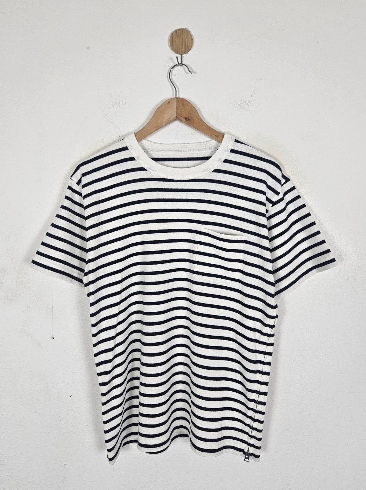 Sacai Sacai stripe shirt Size US S / EU 44-46 / 1 - 1 Thumbnail