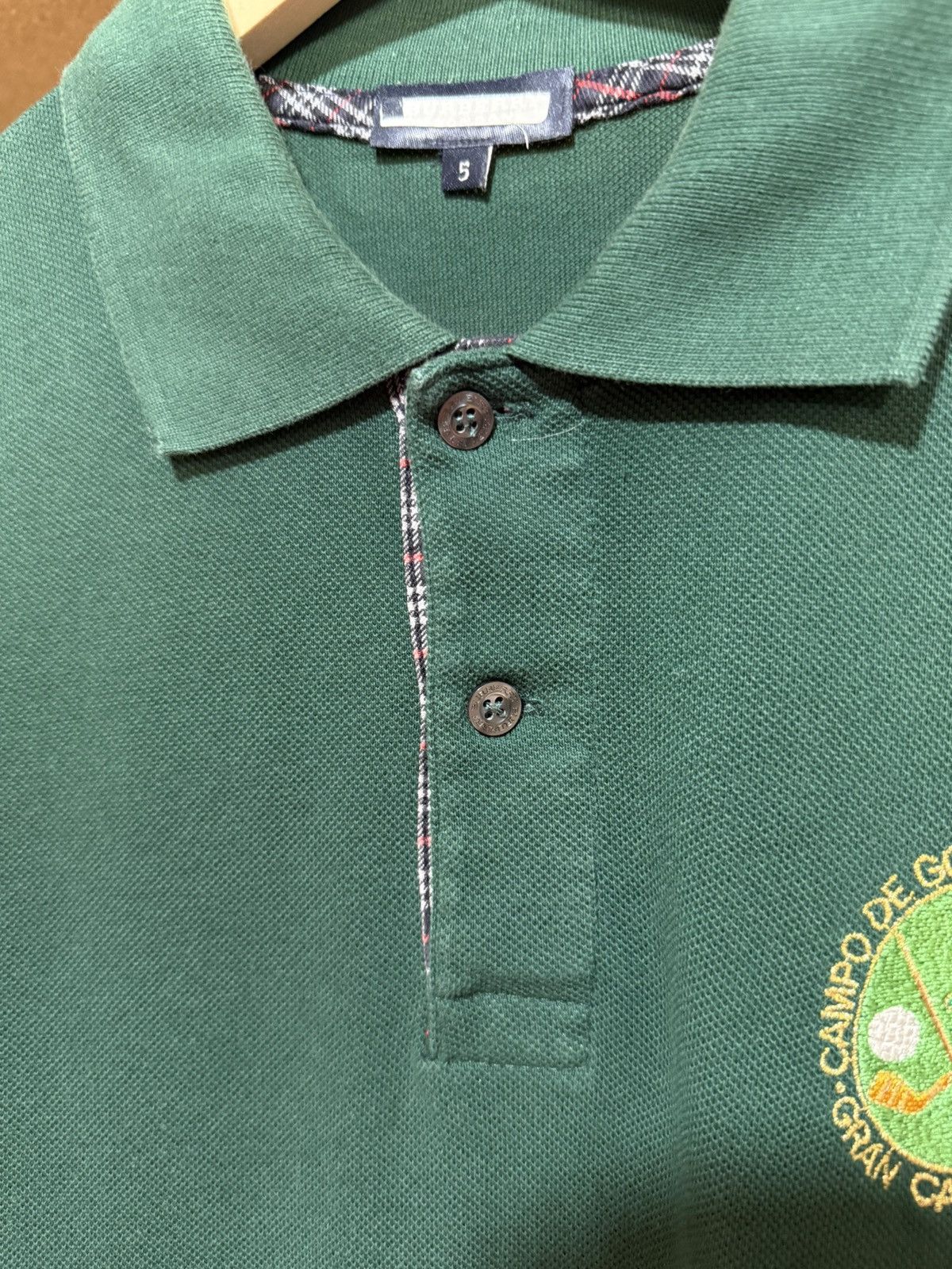Burberry Luxury Burberry Campo De Golf Maspalomas Polo T-Shirt Size US XL / EU 56 / 4 - 8 Thumbnail