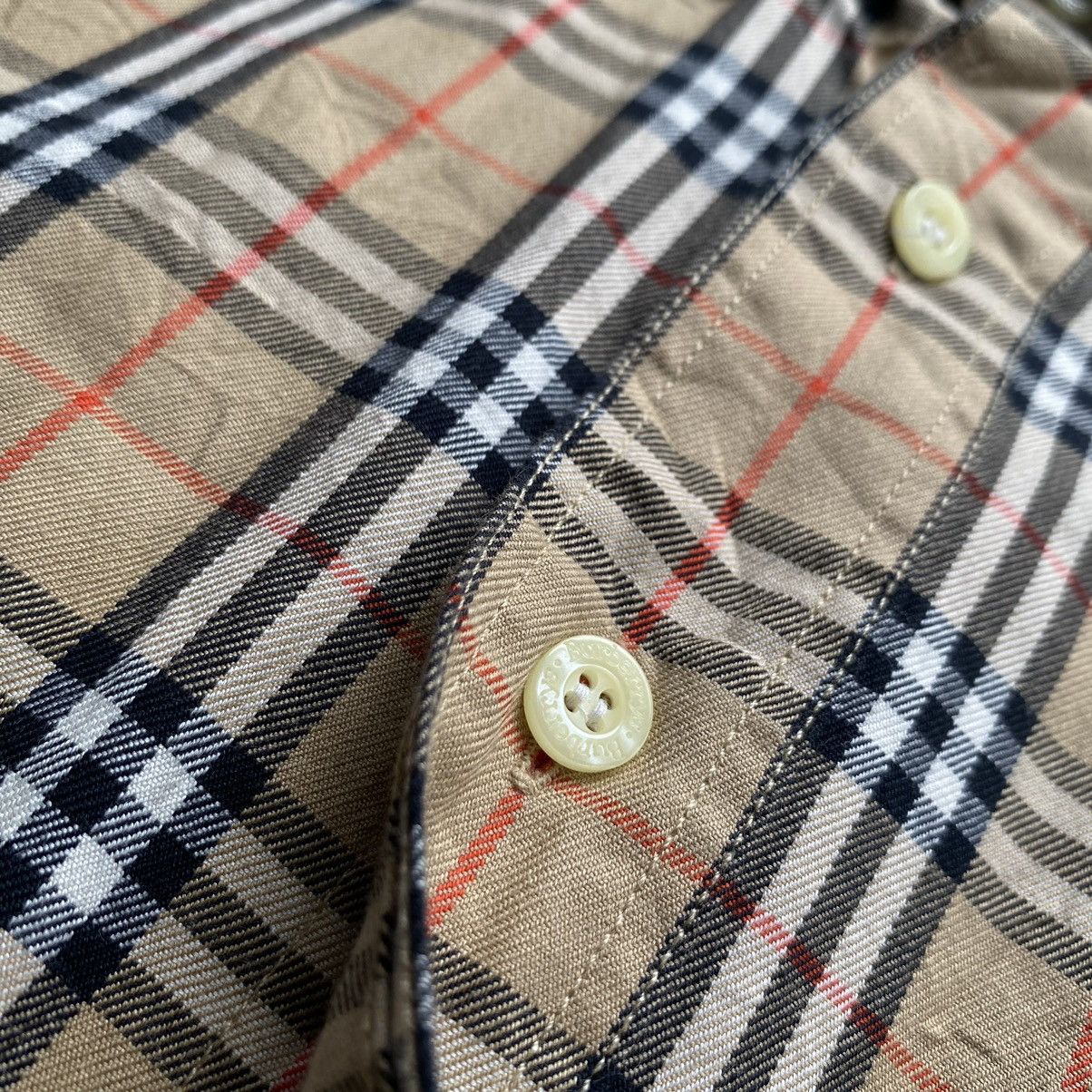 Burberry BURBERRYS Nova Check Vintage Button Up Shirt Size US M / EU 48-50 / 2 - 5 Thumbnail