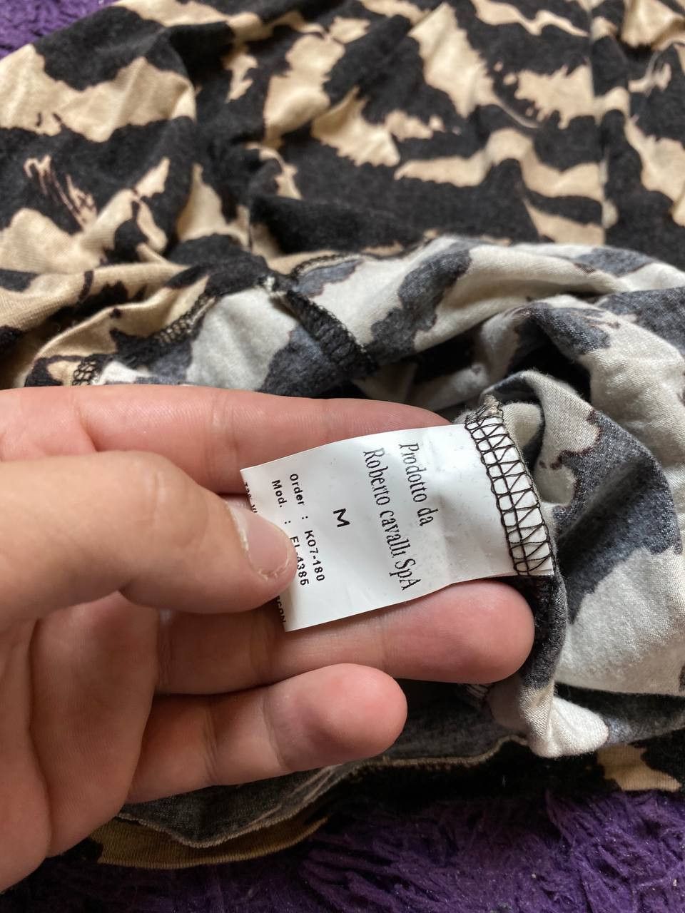Roberto Cavalli Vintage Roberto Cavalli Animal Print Midi Dress Size M Size M / US 6-8 / IT 42-44 - 4 Thumbnail