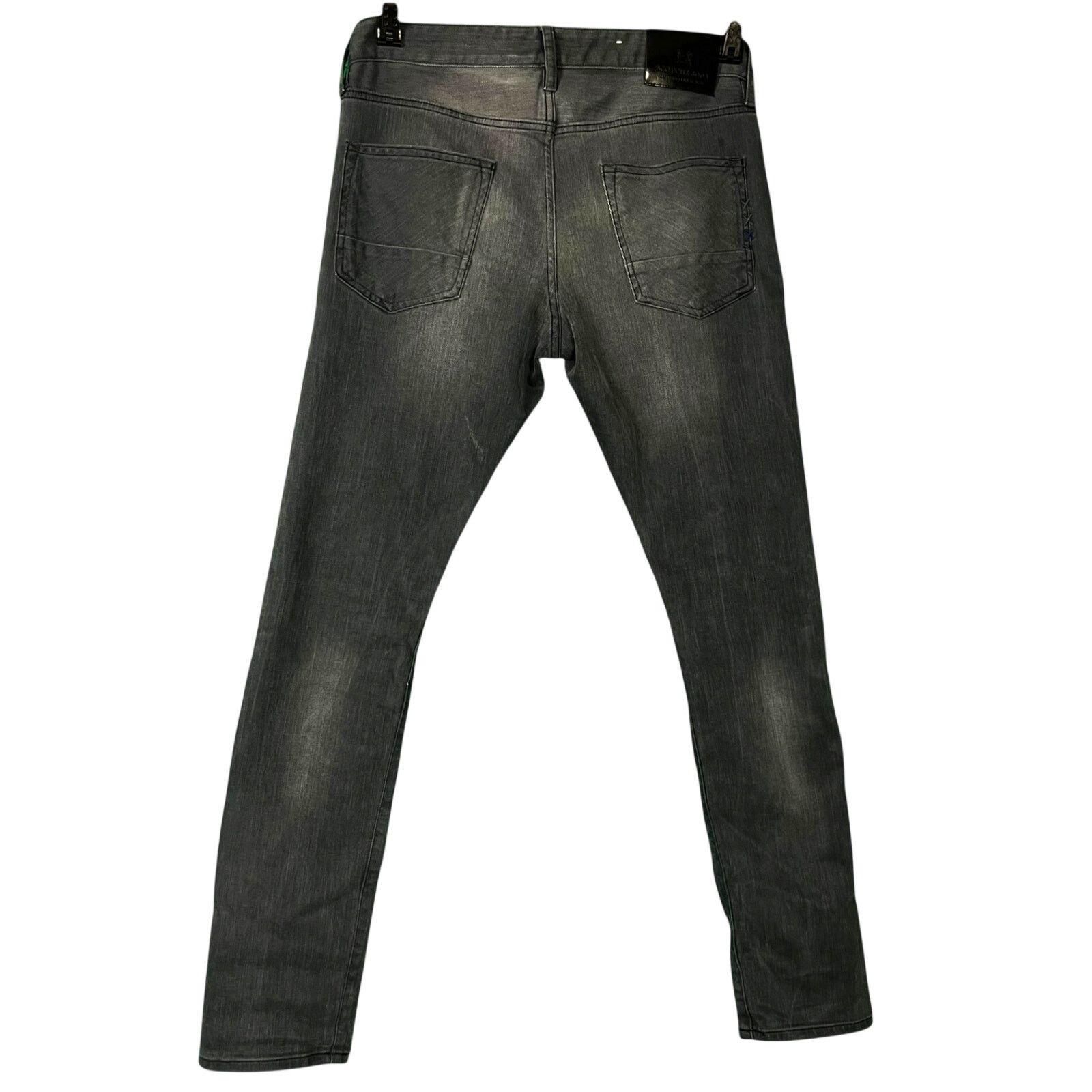 Scotch & Soda Scotch & Soda Men 31x32 Ralston Gray Slim Straight Jeans Size US 31 - 13 Thumbnail
