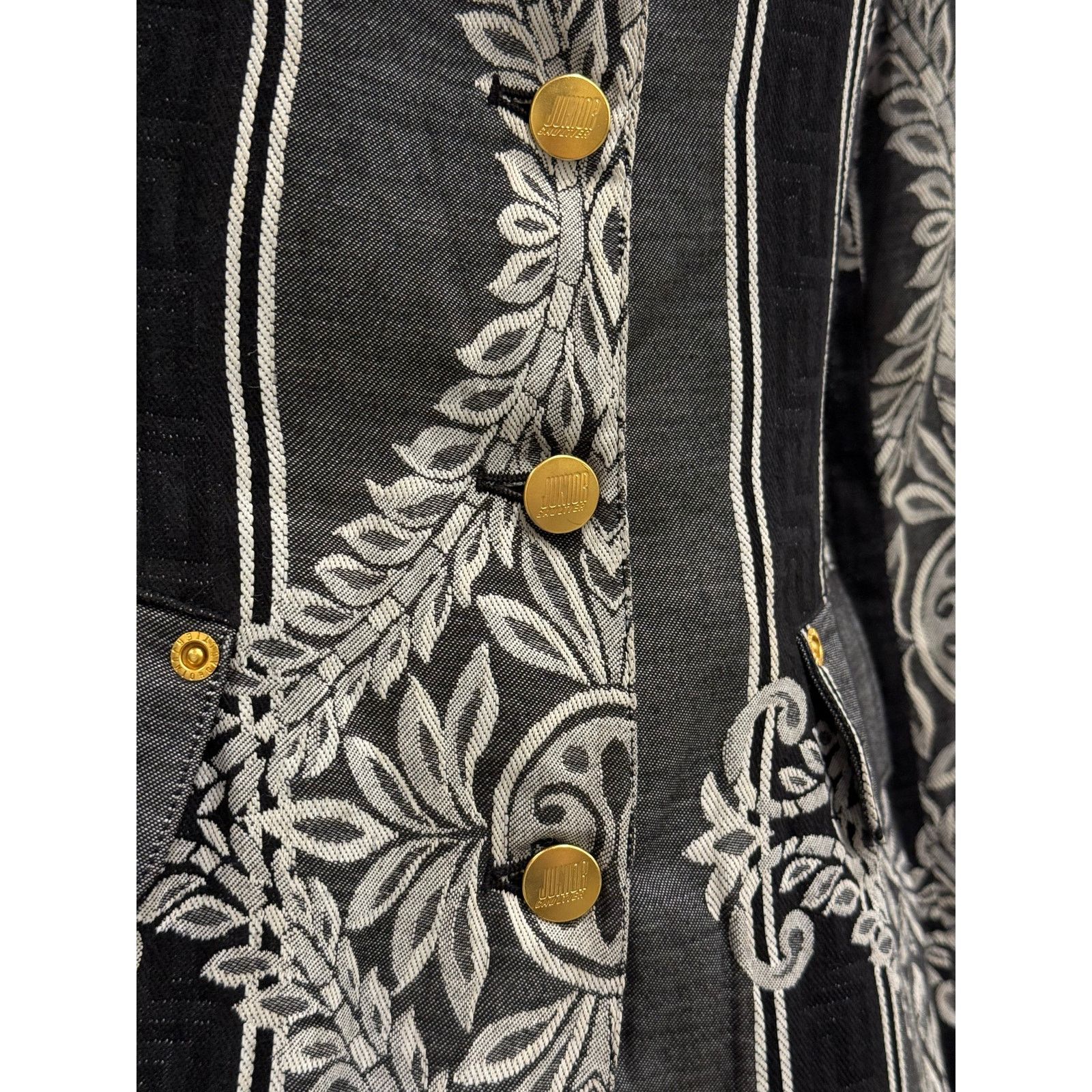 Jean Paul Gaultier 2000s Jean Paul Gaultier paisley set blazer skirt Size 30" / US 8 / IT 44 - 5 Thumbnail