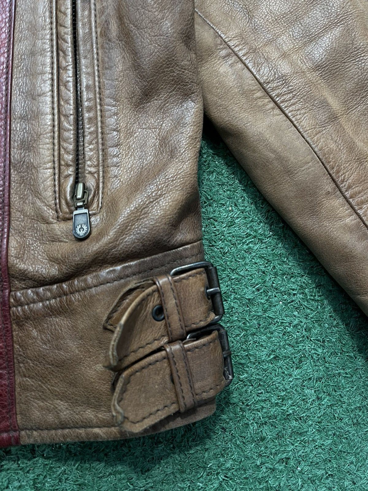 Belstaff × Vintage Belstaff Daytona Black Prince Leather Jacket Vintage Size L / US 10 / IT 46 - 5 Thumbnail