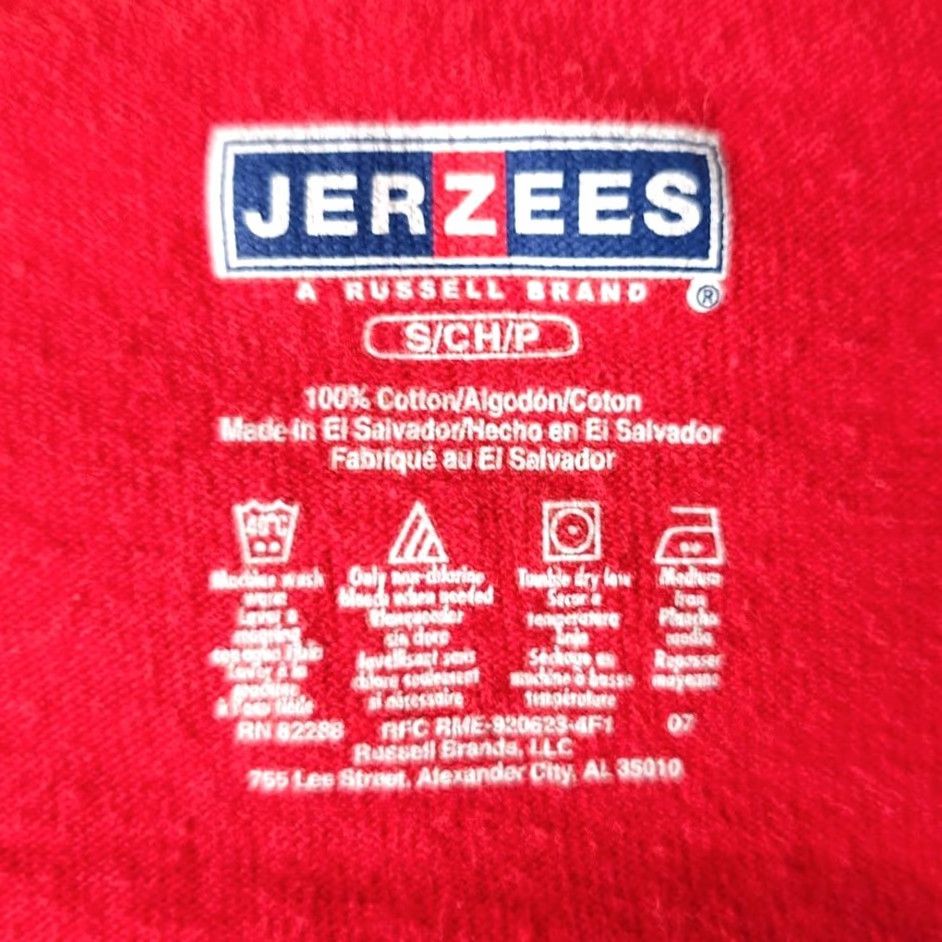 Jerzees Rampaging Robot T Shirt Mens Small Red Out Of This World Sci Fi 50s Comic Book Size US S / EU 44-46 / 1 - 6 Thumbnail