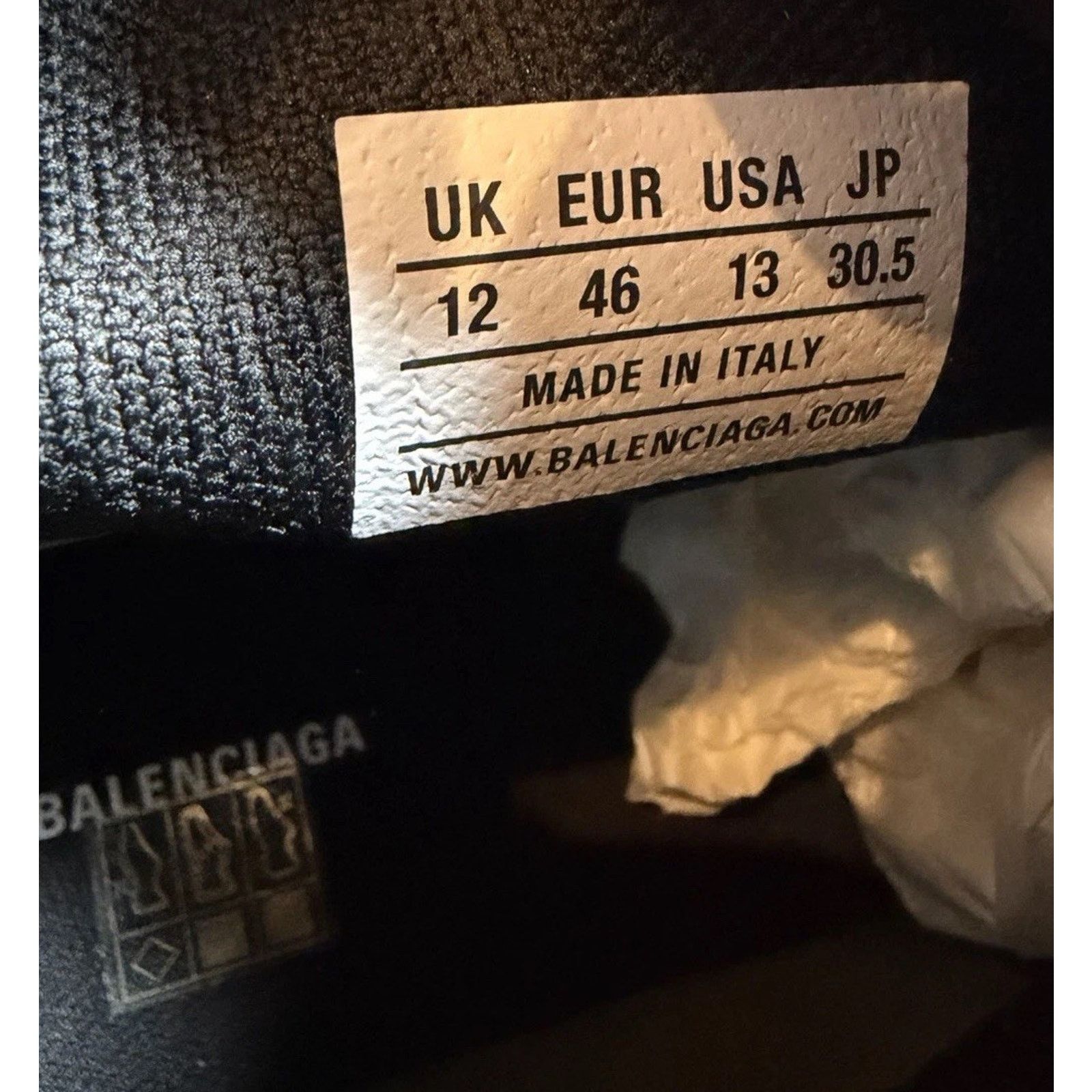 Balenciaga Size 46EU/13US - Balenciaga Speed Triple Black Red NEW! Size US 13 / EU 46 - 8 Thumbnail
