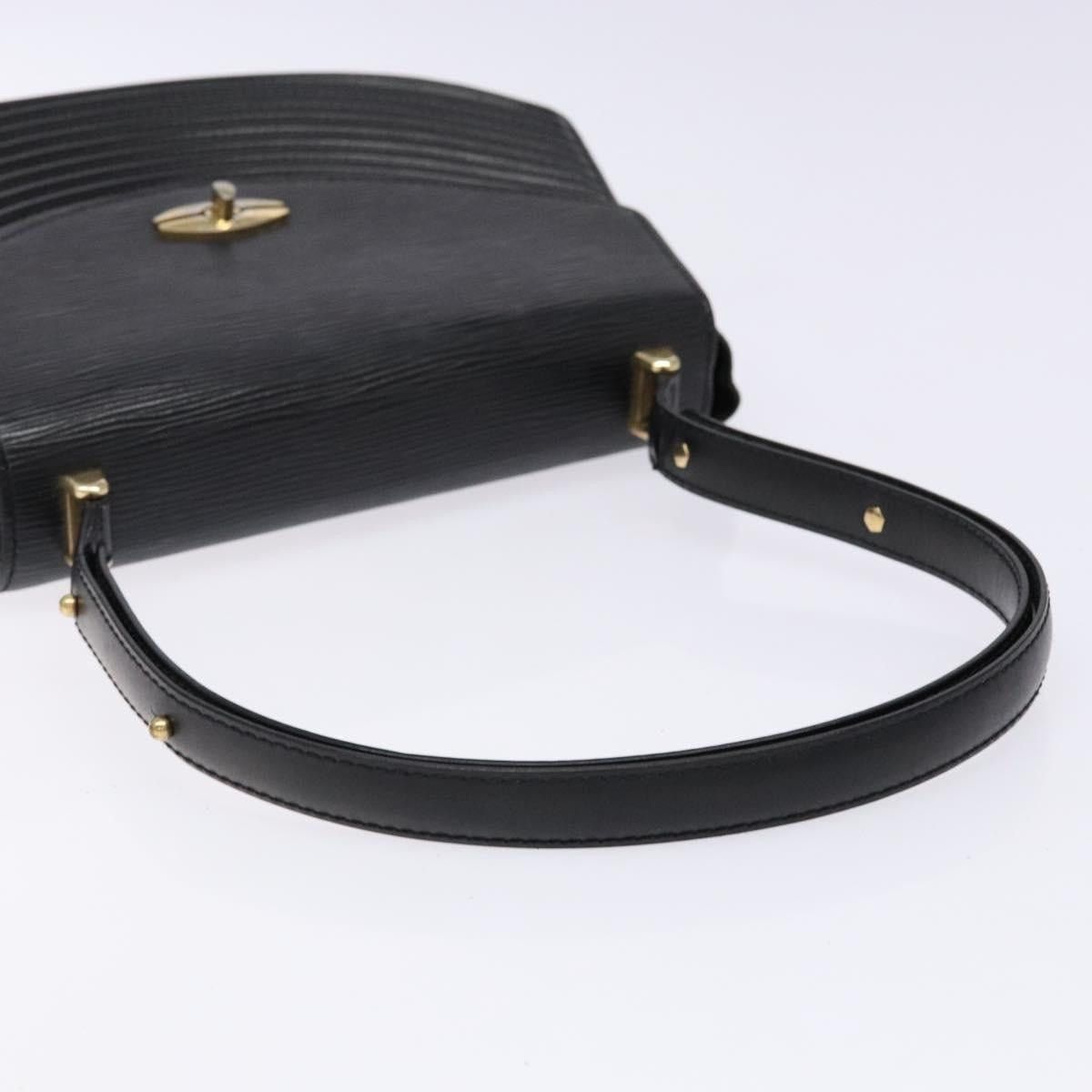 Louis Vuitton LOUIS VUITTON Epi Tilsitt Shoulder Bag Black M52482 Size ONE SIZE - 7 Thumbnail