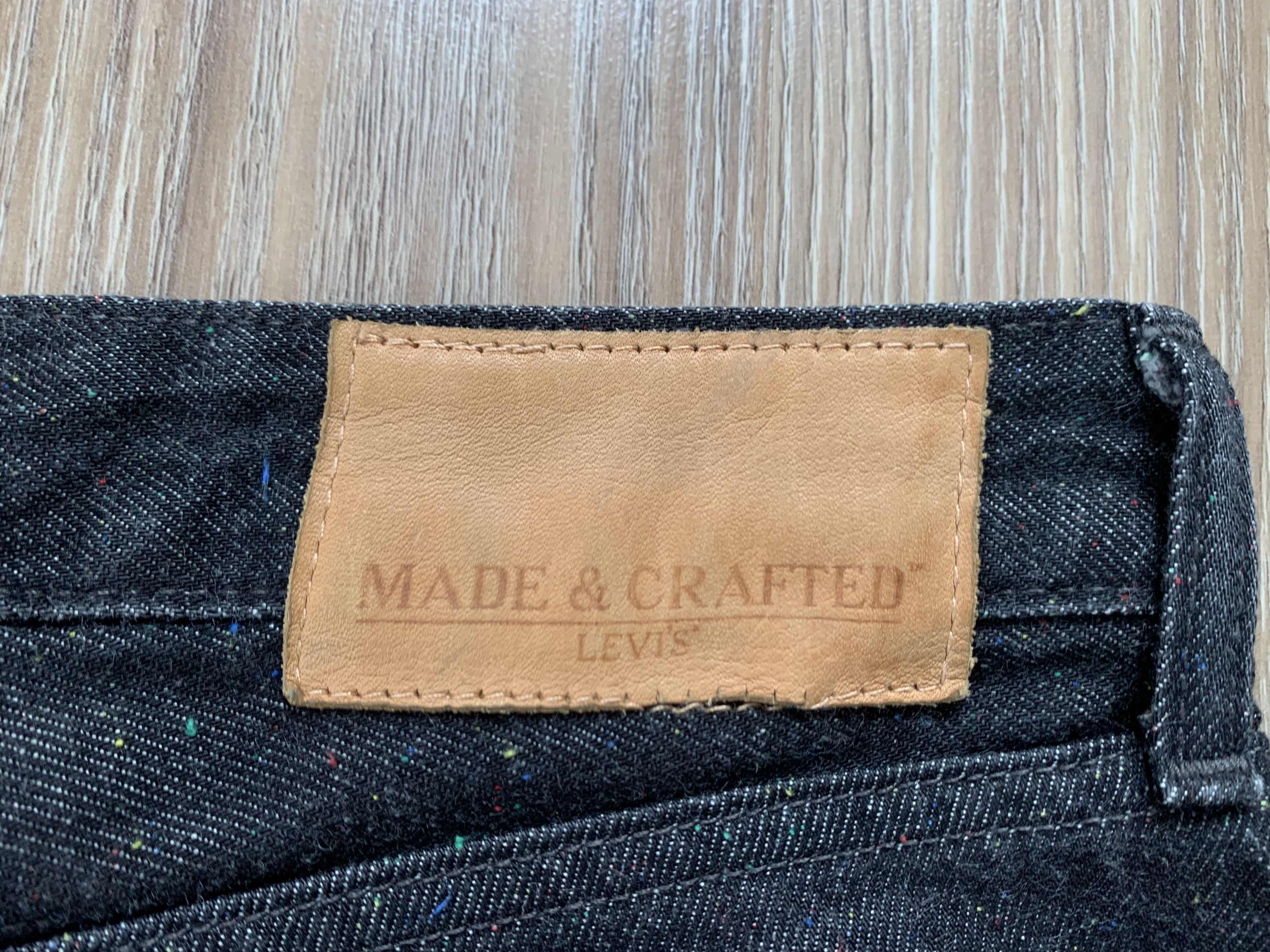 Levi's × Levi's Made & Crafted × Levi's Vintage Clothing Levi's Made & Crafted Tack Slim Dark Grey Jeans Size US 34 / EU 50 - 9 Thumbnail