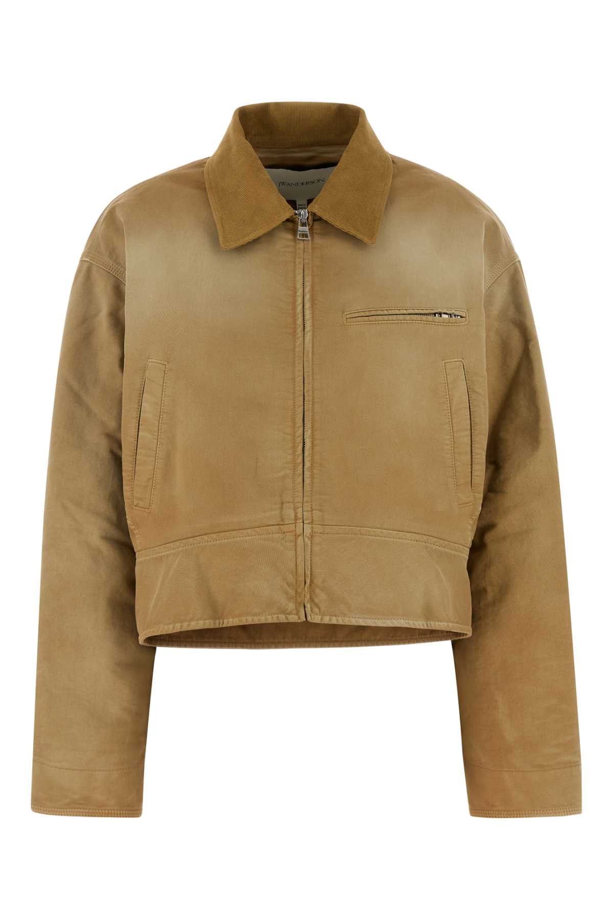 ダウンジャケット・コート J W ANDERSON CAMEL COTTON PADDED JACKET J.W.Anderson Camel Cotton Padded Jacket | Grailed