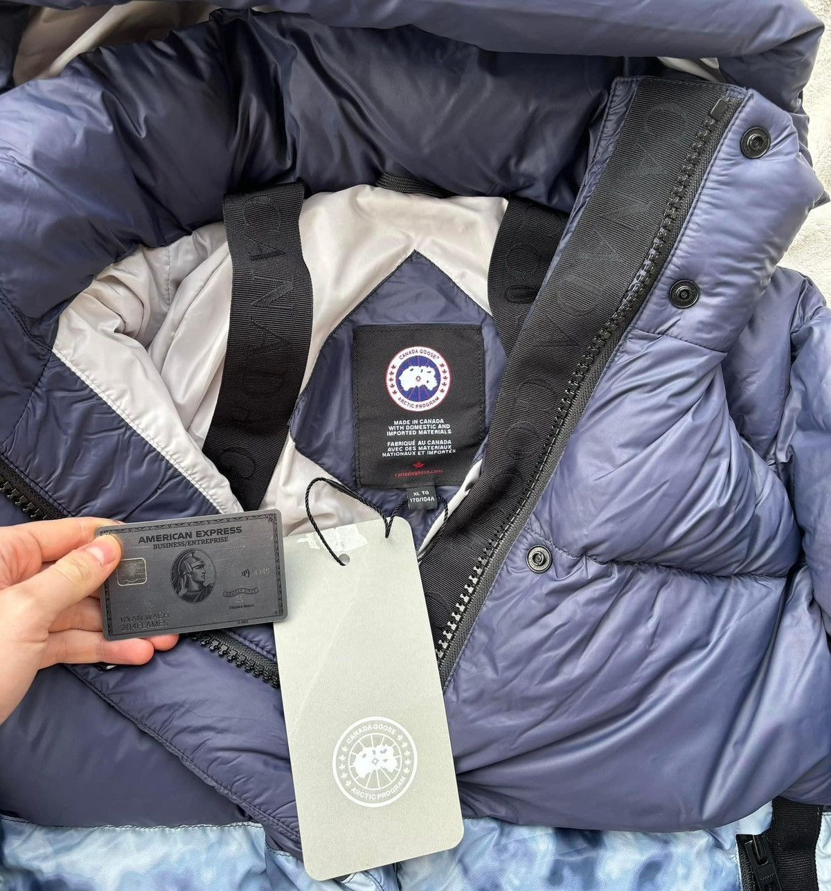 Canada Goose Canada Goose Navy/Haze Junction Parka Size US M / EU 48-50 / 2 - 5 Thumbnail