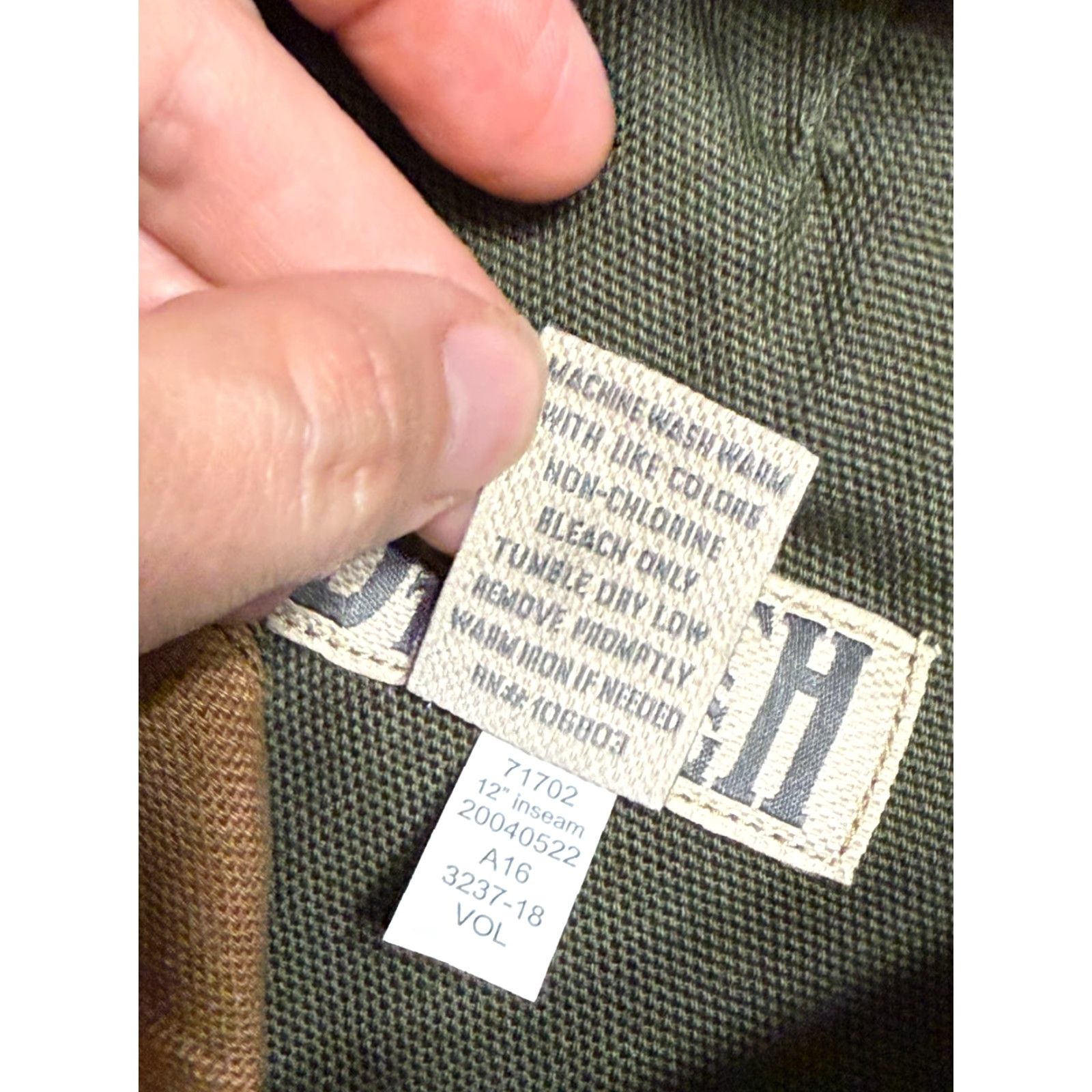 Vintage Duluth Cargo Shorts Mens Size 46 Brown Green Pockets Regular 46 Cargo Shorts Mens Brown Green Vintage No Size US 30 / EU 46 - 6 Thumbnail
