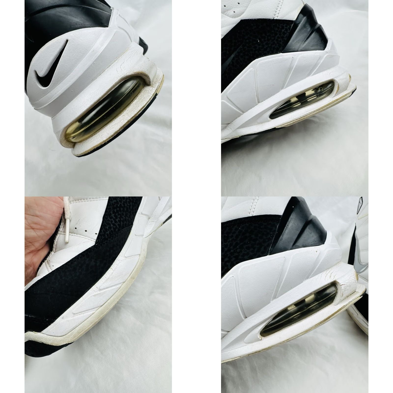Nike VINTAGE Nike Air Max DT Diana Taurasi 2005 White Black Womens Sz 12 Read Size US 12 / IT 42 - 10 Thumbnail