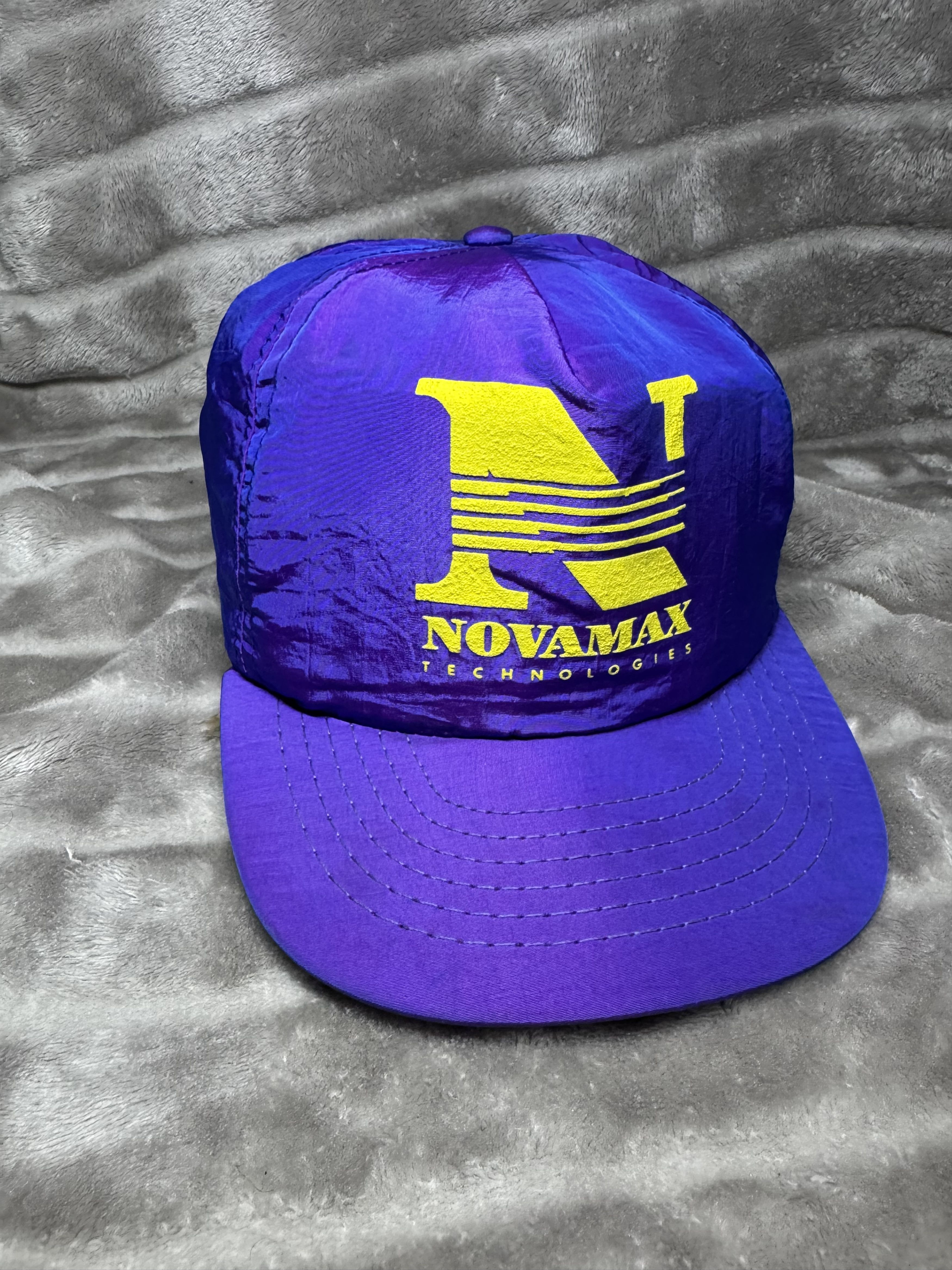 Other Vintage Iridescent Novamax Technologies Trucker Hat USA Made Size ONE SIZE - 1 Thumbnail