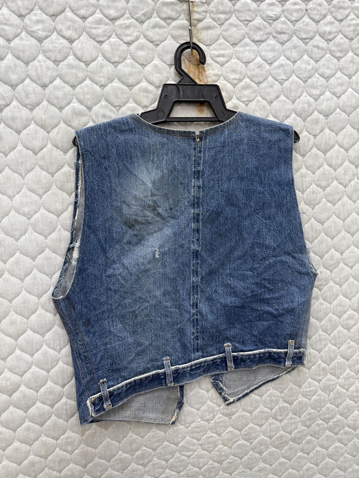 Handmade 🔥🔥🔥ARCHIVE HANDMADE CUSTOM DENIM VEST Size US S / EU 44-46 / 1 - 10 Thumbnail