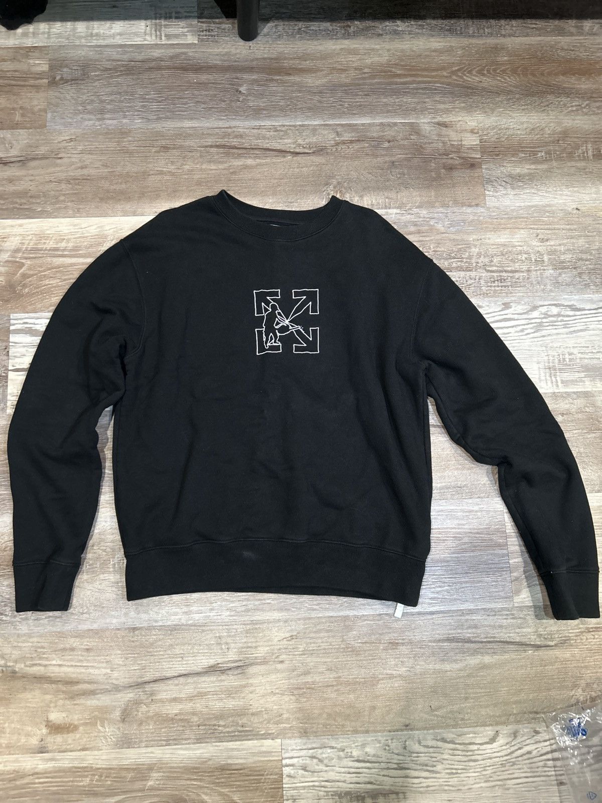 Off White workers sweatshirt