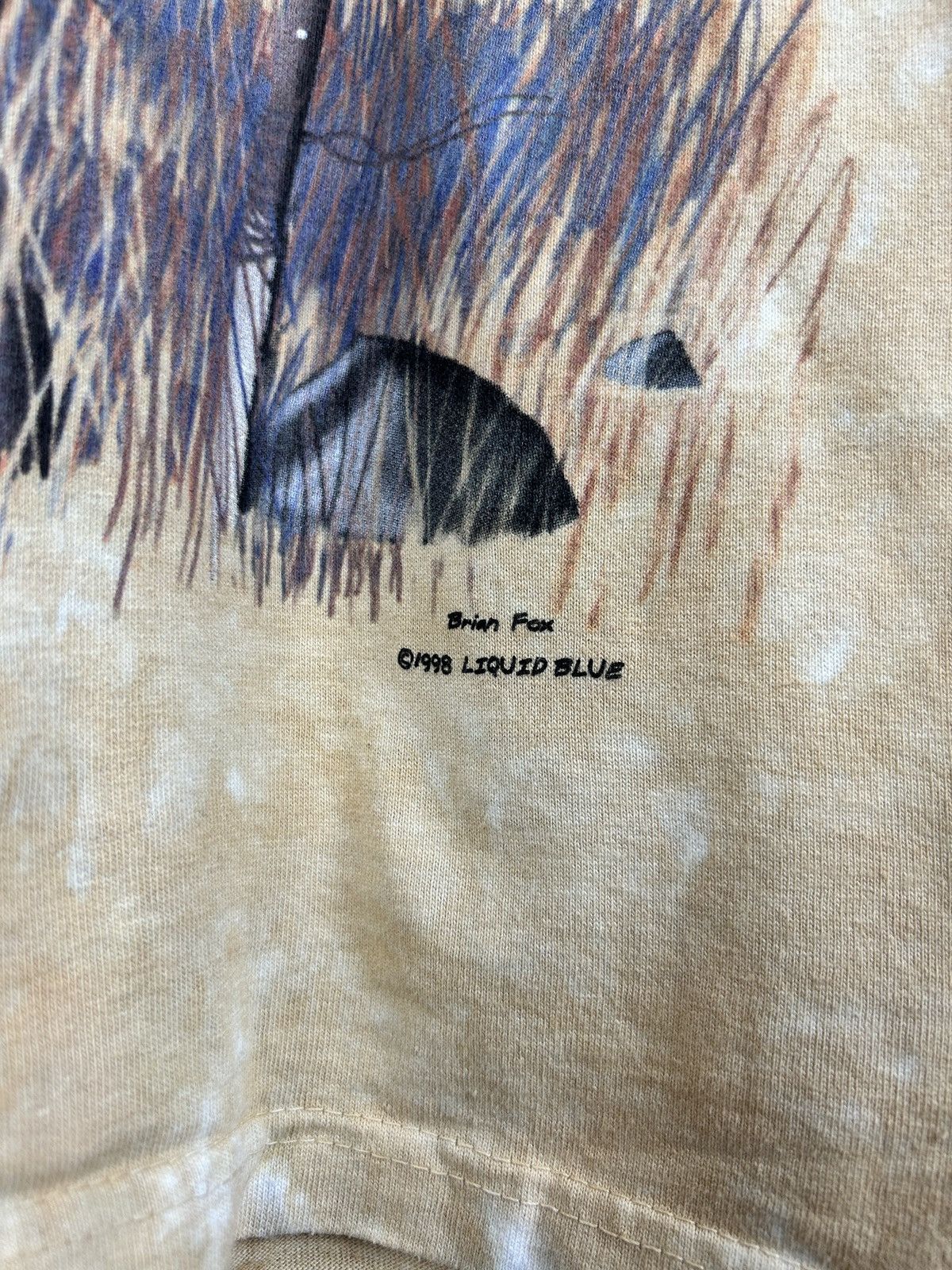 Liquid Blue 90s Vintage Liquid Blue 1998 Brian Fox Indian AOP Art Tee L Size US L / EU 52-54 / 3 - 4 Thumbnail
