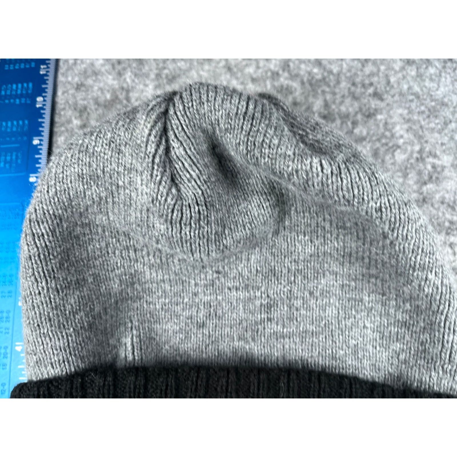 New Era Power New Era Beanie Toque Hat Adult One Size Gray Knit Wool Acrylic Poly Men Beanie Size ONE SIZE - 3 Thumbnail