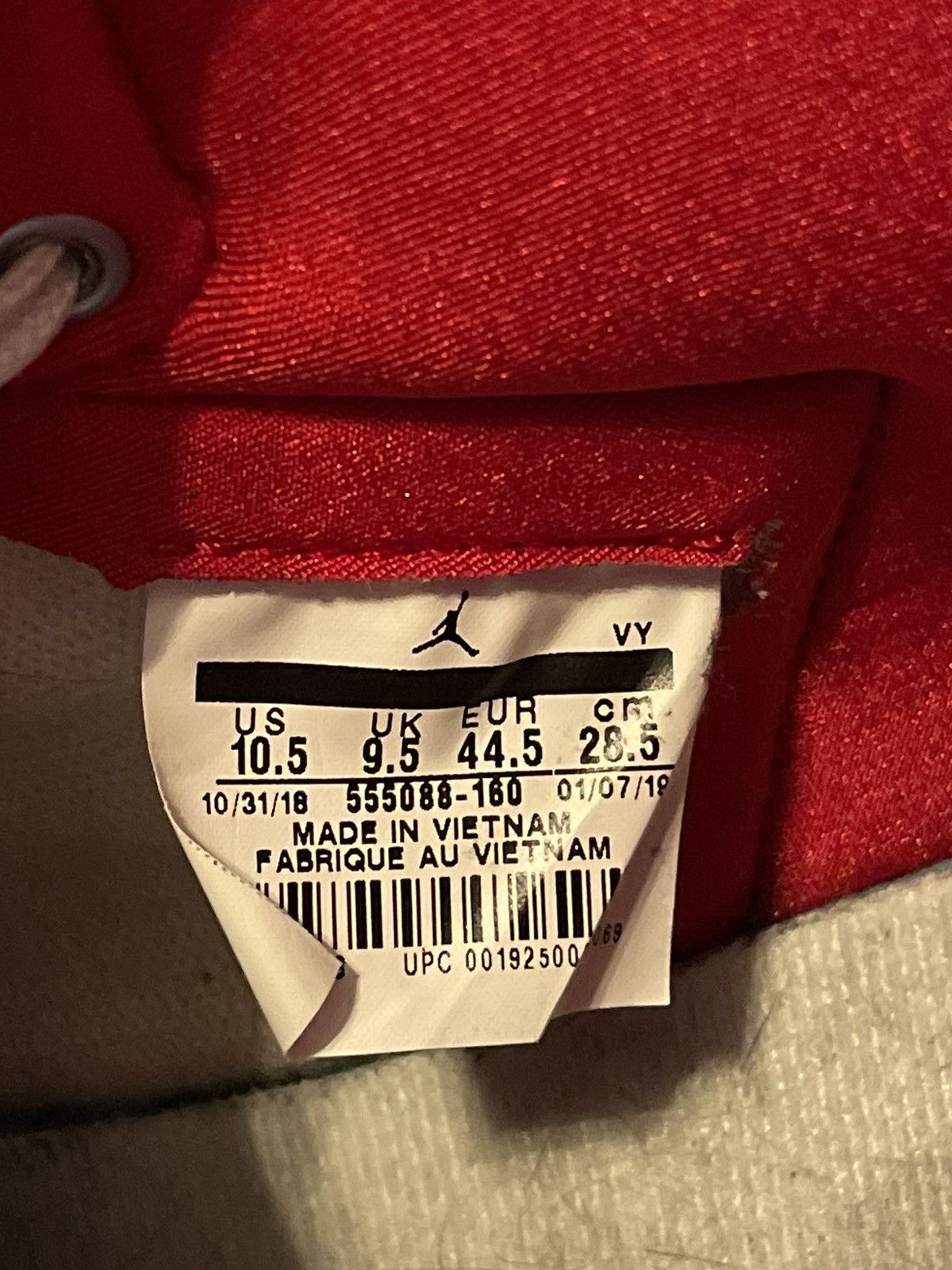 Jordan Brand × Nike Jordan 1 Phantom Gym Red Size US 10.5 / EU 43-44 - 8 Thumbnail