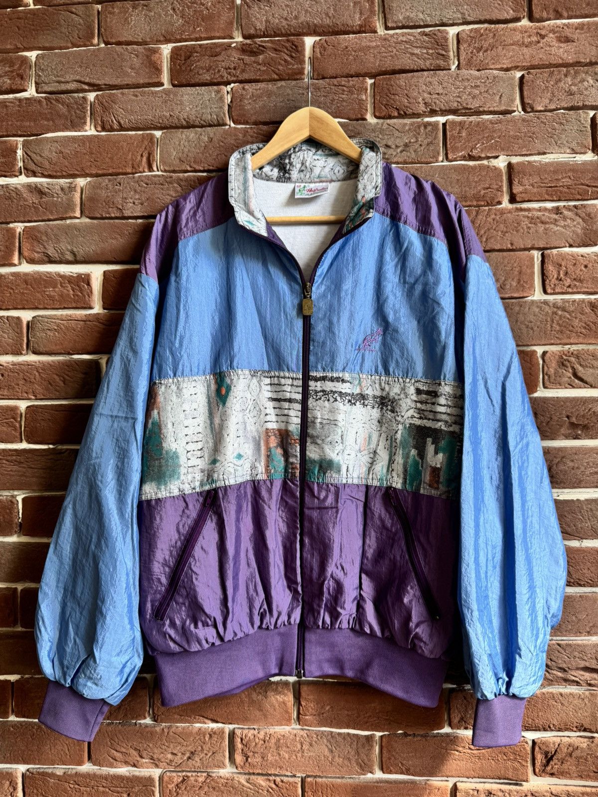 Vintage Vintage Australian 90s Tracksuit Jacket Grail Gabber Wear Size US L / EU 52-54 / 3 - 9 Thumbnail