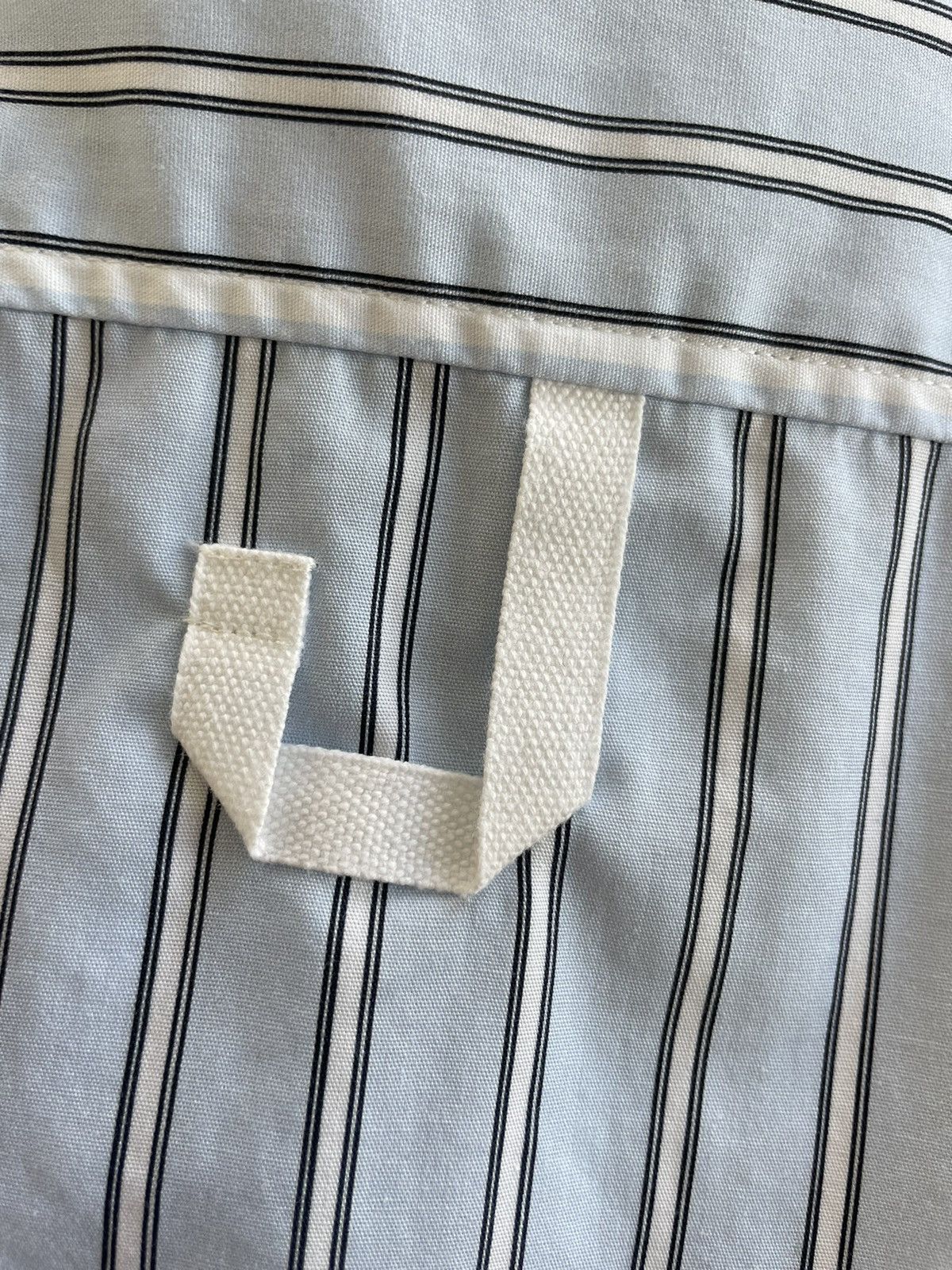 Jacquemus Jacquemus Long Sleeve Shirt - Blue Stripe Size US M / EU 48-50 / 2 - 6 Thumbnail