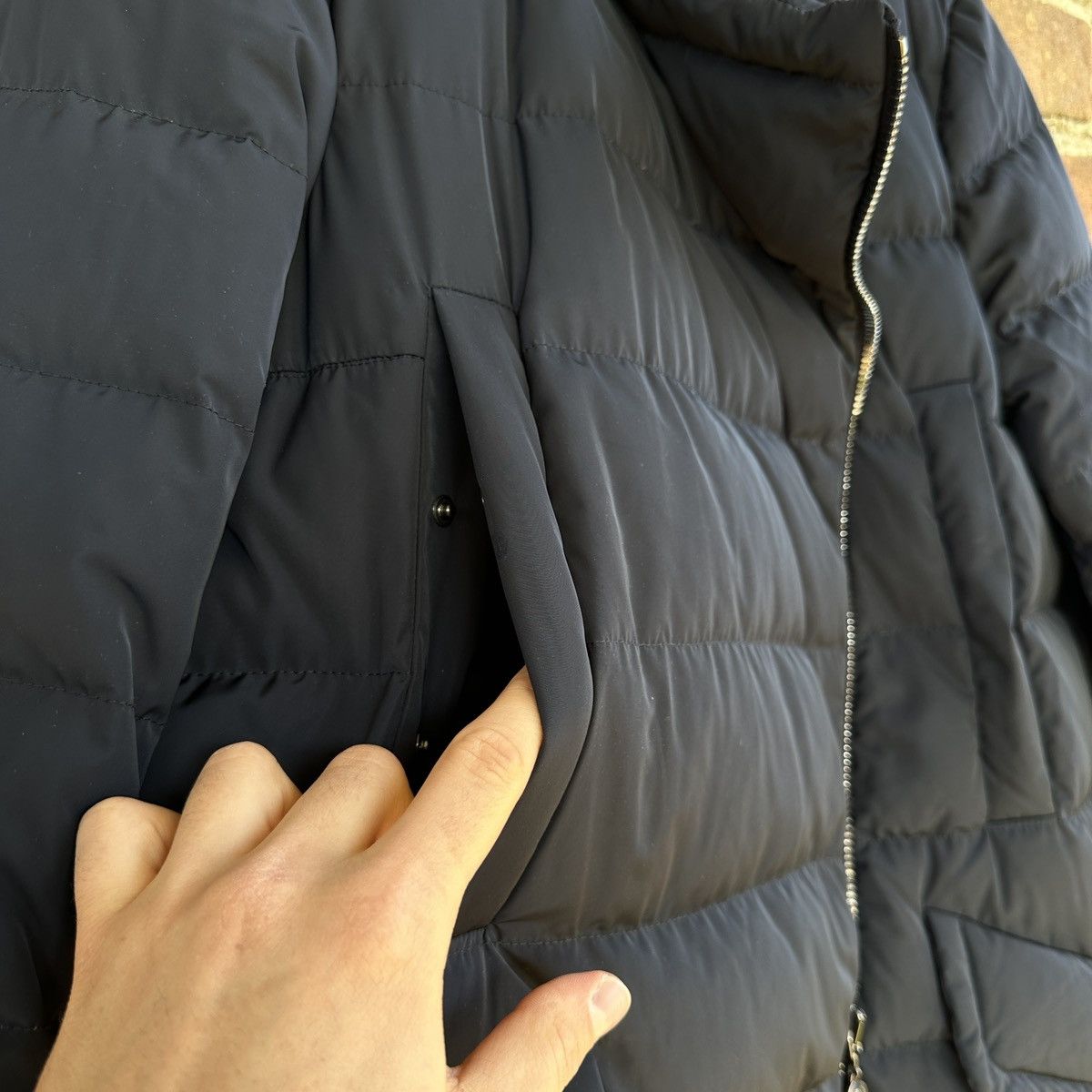 Moncler Moncler Metrodora Padded Coat Parka Down Jacket Rare Womans Size L / US 10 / IT 46 - 9 Thumbnail
