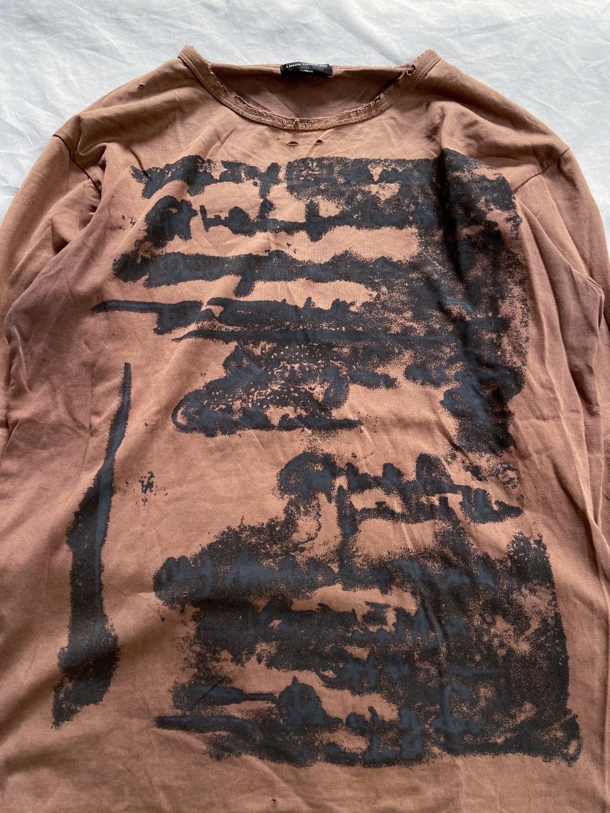 Beauty Beast LOUIS CHAVLON DISTRESSED ART GRAPHIC LONG SLEEVE Size US M / EU 48-50 / 2 - 2 Thumbnail