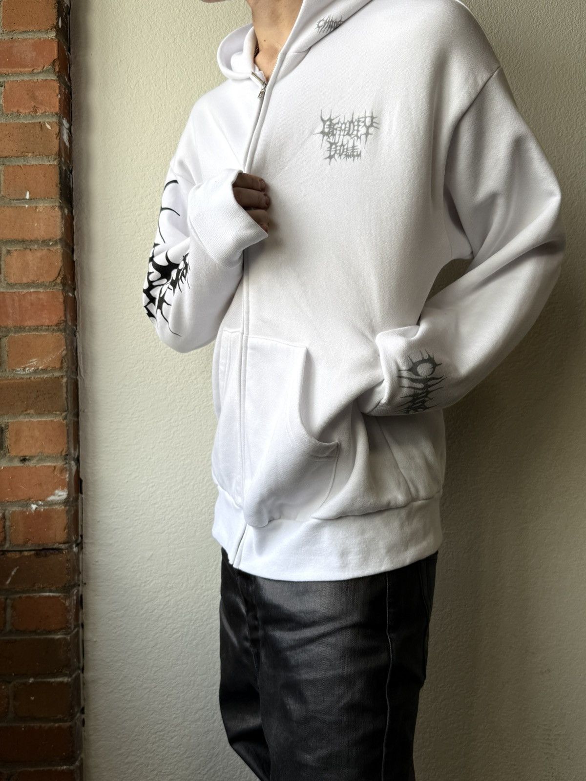 Deadly Doll Deadly Doll X Ken Carson Chaos Zip Up Hoodie Size US L / EU 52-54 / 3 - 3 Thumbnail