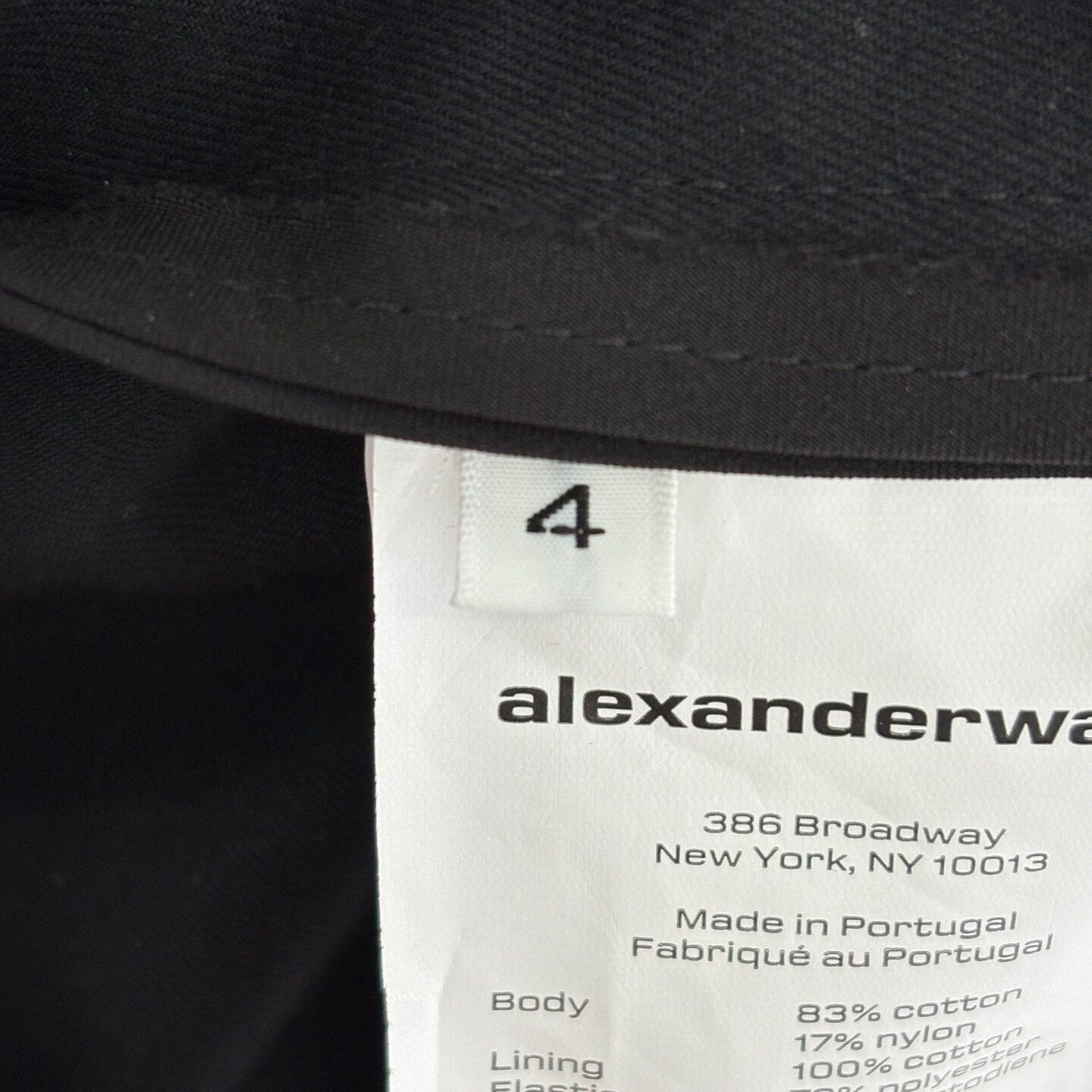 Alexander Wang Alexander Wang Size4 Black belt logo jacket| Size S / US 4 / IT 40 - 5 Thumbnail