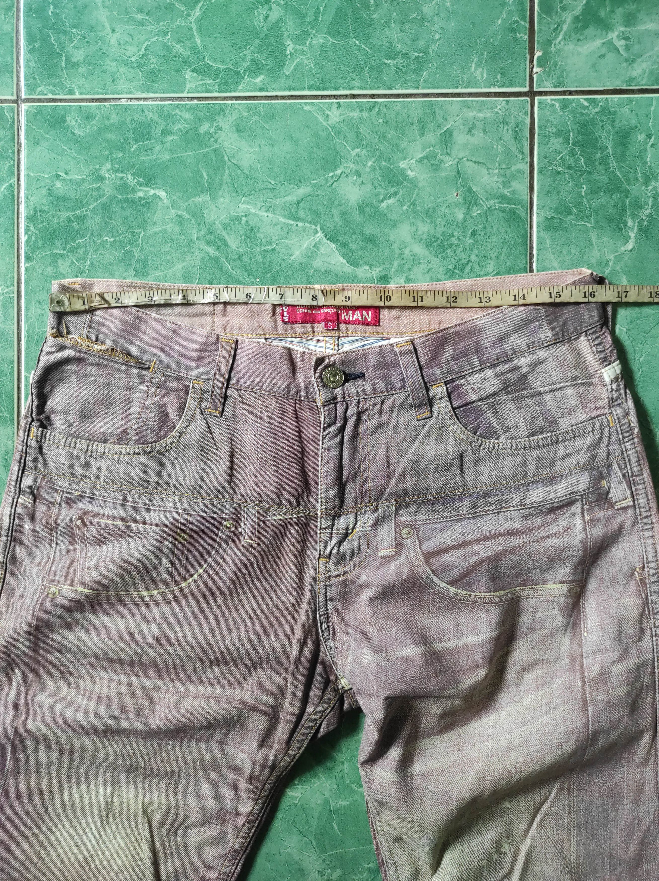 Comme des Garcons RARE Levis 206 x Comme Des Garcons Printed Jeans Pants Size US 30 / EU 46 - 25 Thumbnail