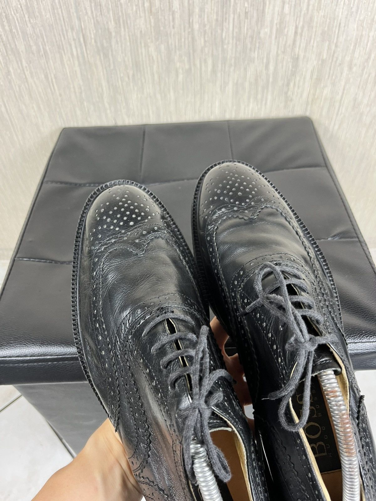 Hugo Boss Vintage Hugo Boss leather casual shoes avant garde classic Size US 9 / EU 42 - 18 Thumbnail