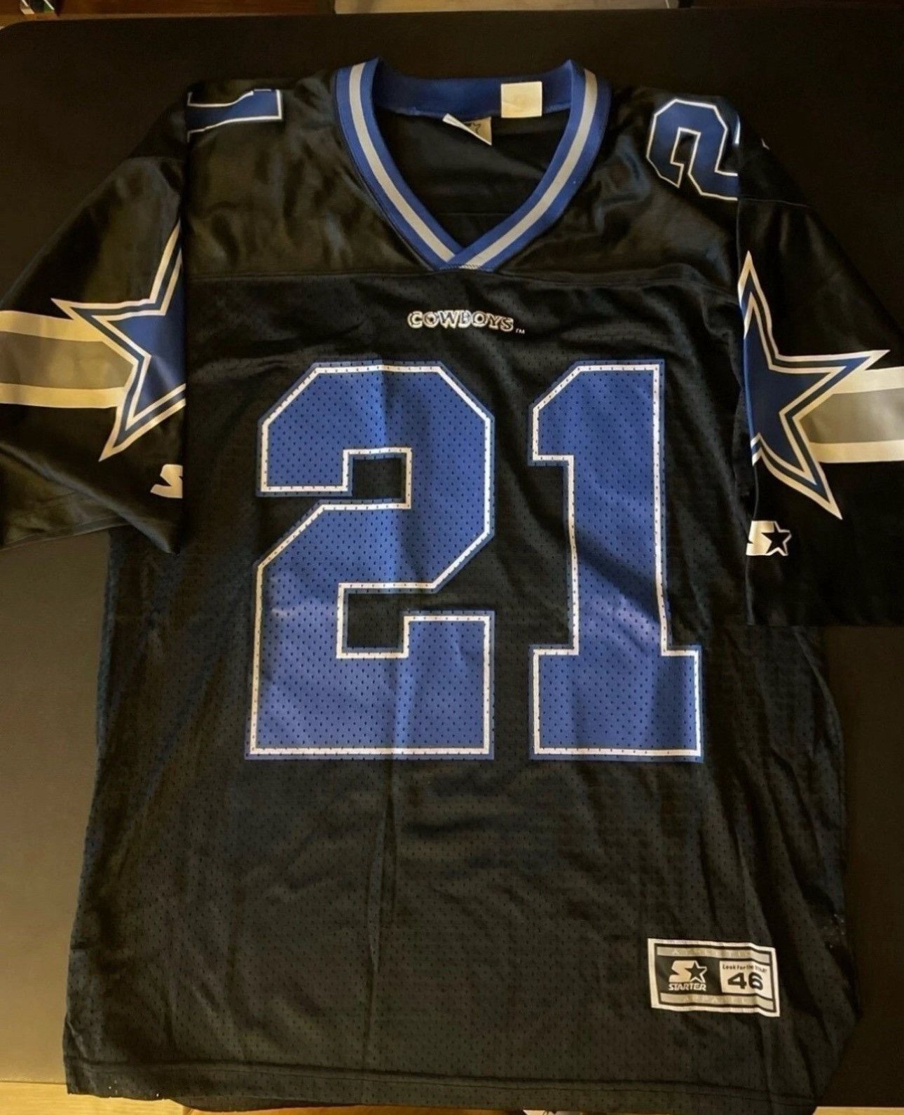 Starter Vintage 90s STARTER Dallas Cowboys DEION SANDERS Jersey M Size US M / EU 48-50 / 2 - 1 Thumbnail