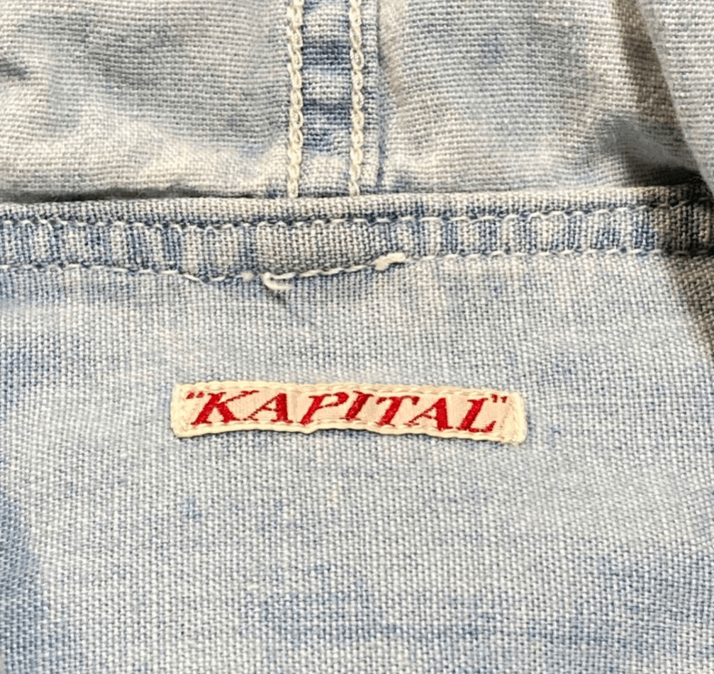 Kapital Capital Hoodie Shirt Chambray Size US L / EU 52-54 / 3 - 10 Thumbnail