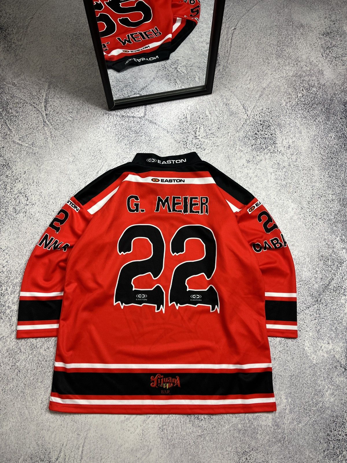 Sports Specialties × Vintage Vintage Cardiff Devils Ice Hockey Jersey G.Meier #22 Rare Size US XL / EU 56 / 4 - 5 Thumbnail