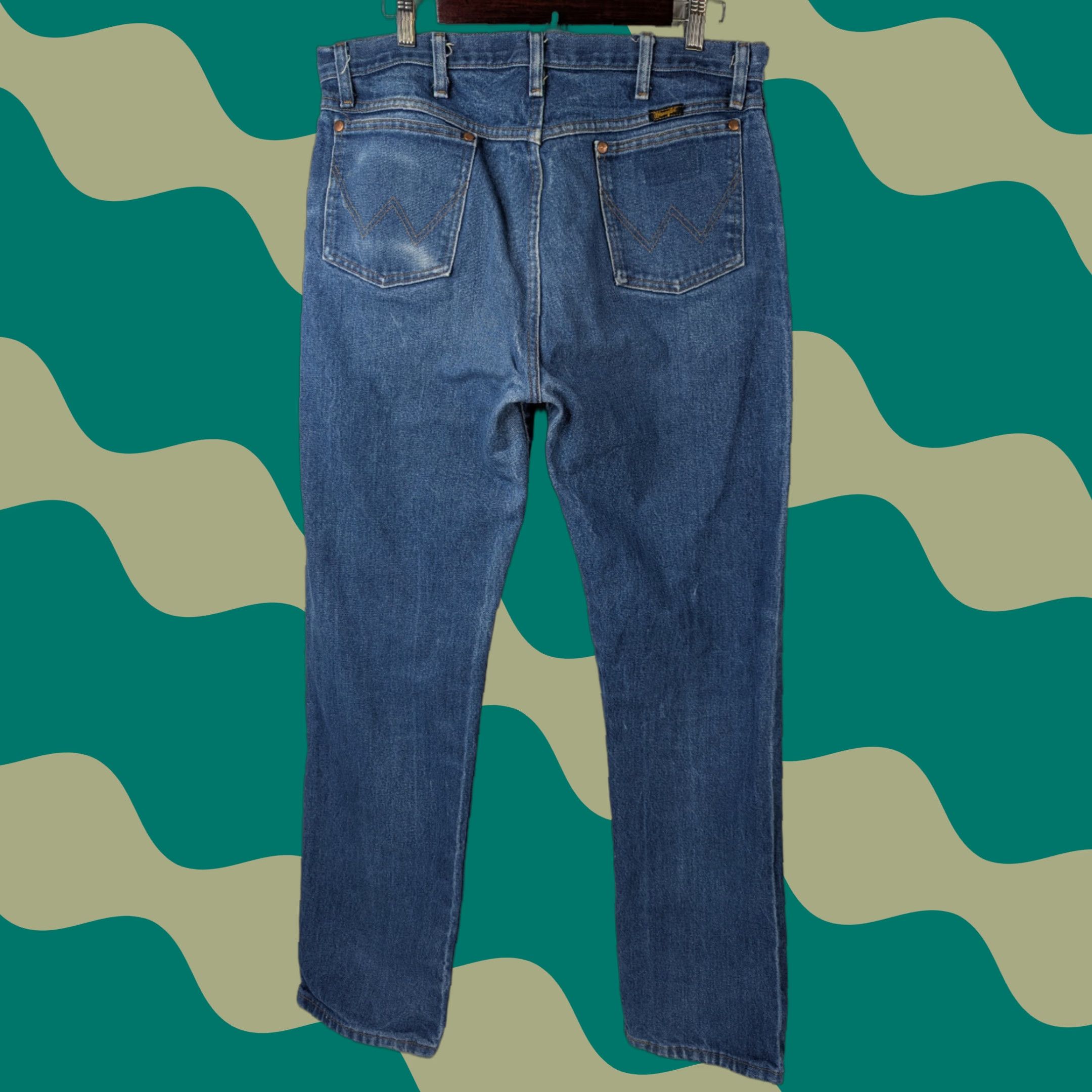 Wrangler VINTAGE Wrangler Jeans Men's 36x34 Cowboy Cut Bootcut Western 13MWZ Workwear Western Jeans Size US 36 / EU 52 - 1 Thumbnail