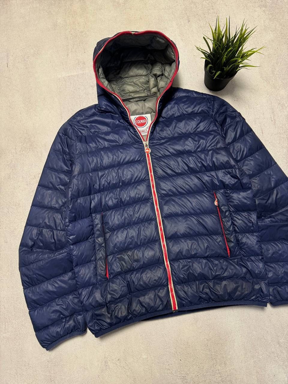 Vintage Colmar Light Puffer Micro Down Jacket Full Zip Size US L / EU 52-54 / 3 - 3 Thumbnail