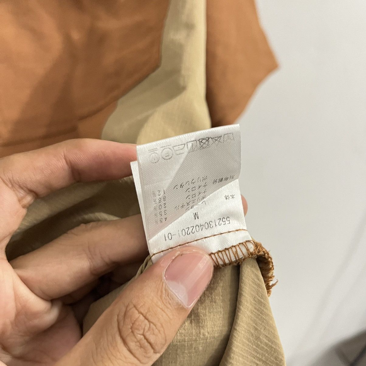Issey Miyake Cotorica - Two tone color Stand collar Shirt Size US M / EU 48-50 / 2 - 5 Thumbnail